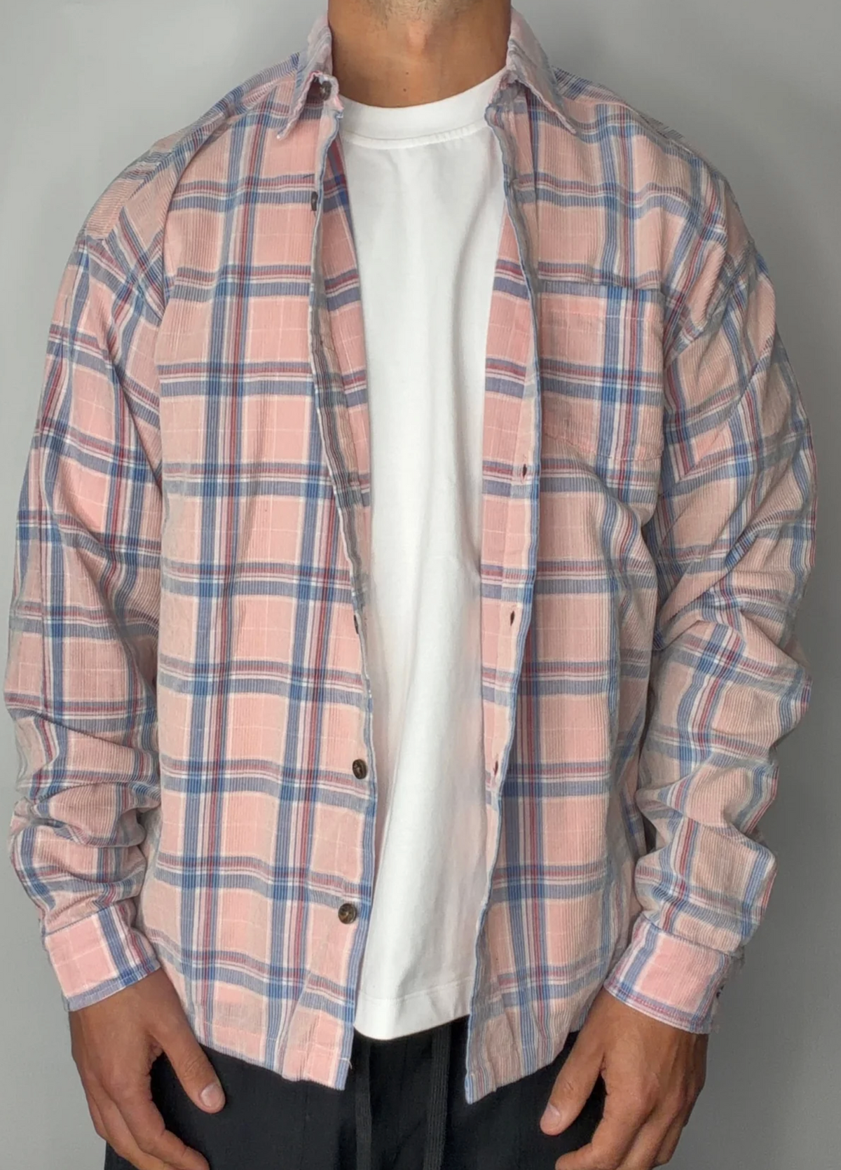 How to Wear Pink Without Overthinking It | Men's Salmon Check Shirt Style Guide