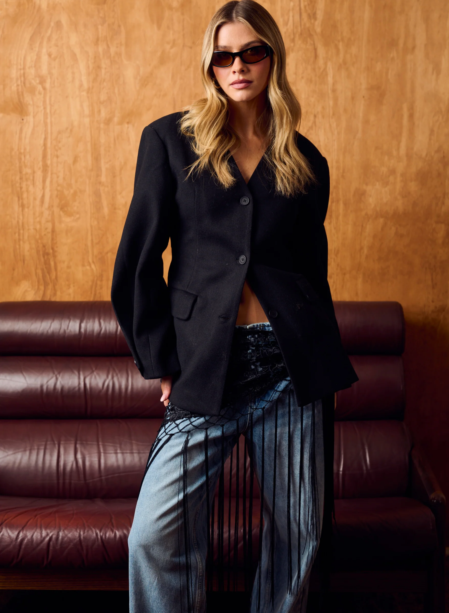 How to Style the Andrea Fringe Scarf Belt | The Fringe Trend Everyone's Wearing