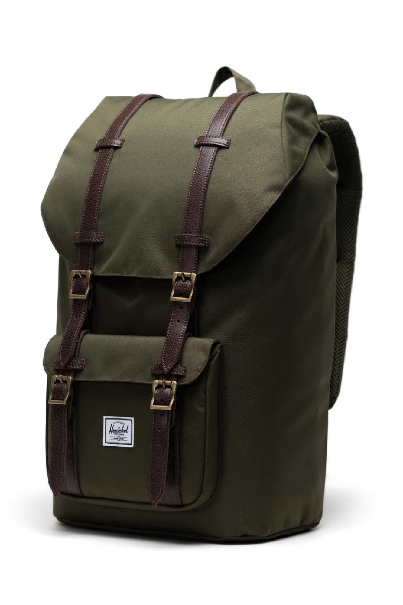 Herschel Little America Ivy Green / Chicory Coffee