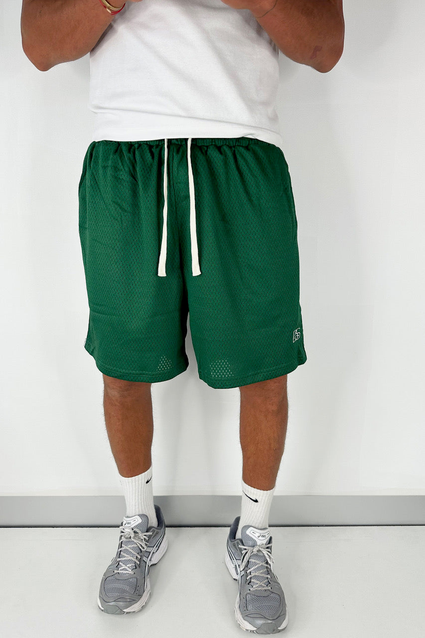 Julian Mesh Short Emerald