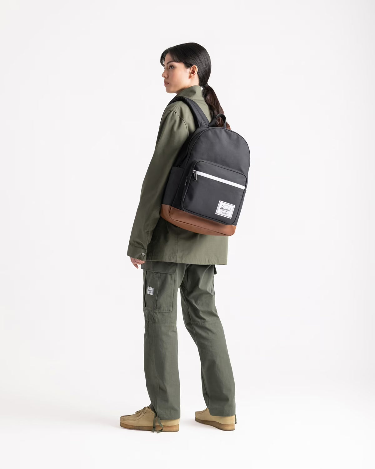 Herschel Pop Quiz Backpack Navy/Tan