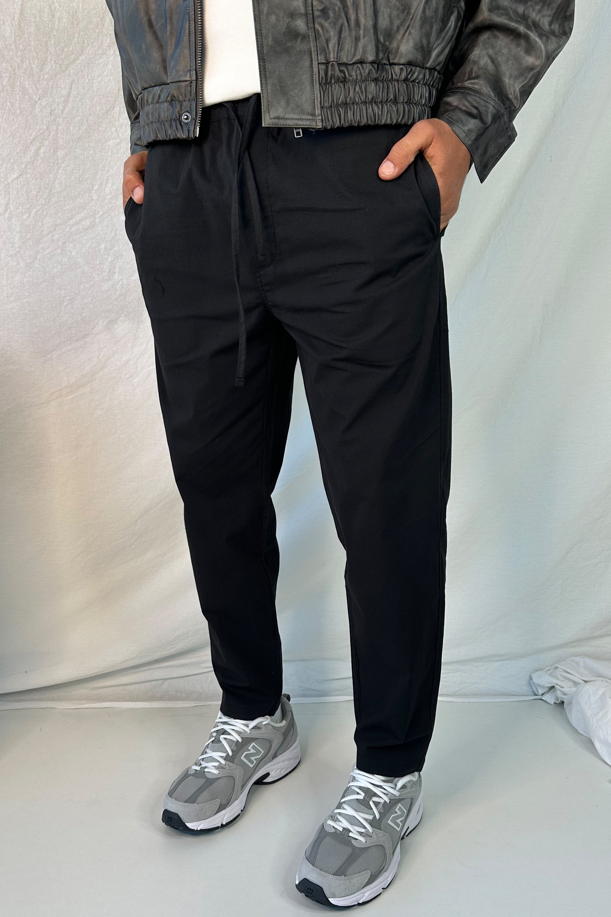 Locky Straight Pant Black