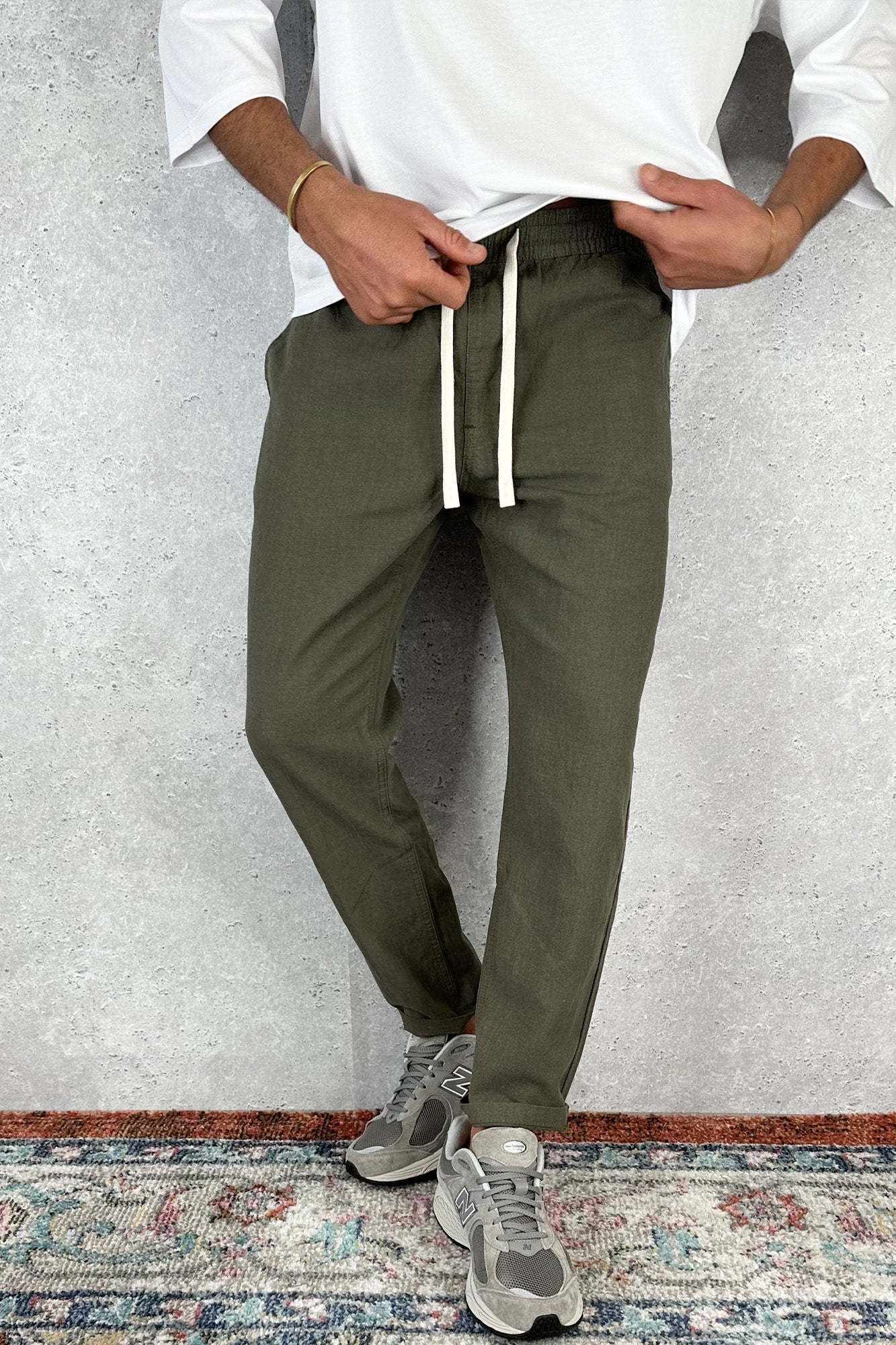 NTH Linen Pant Khaki