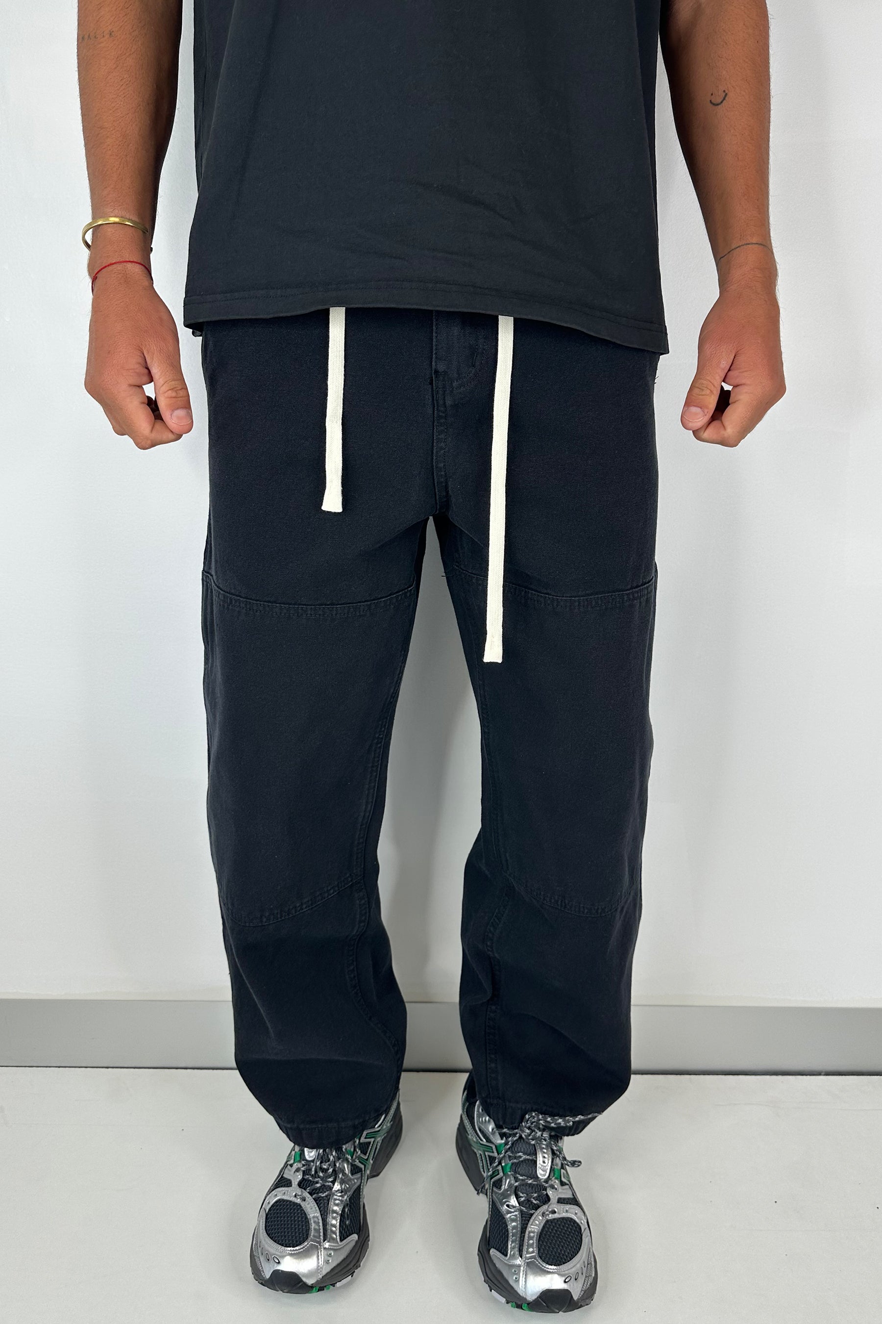 Cotton Drill Pant Black