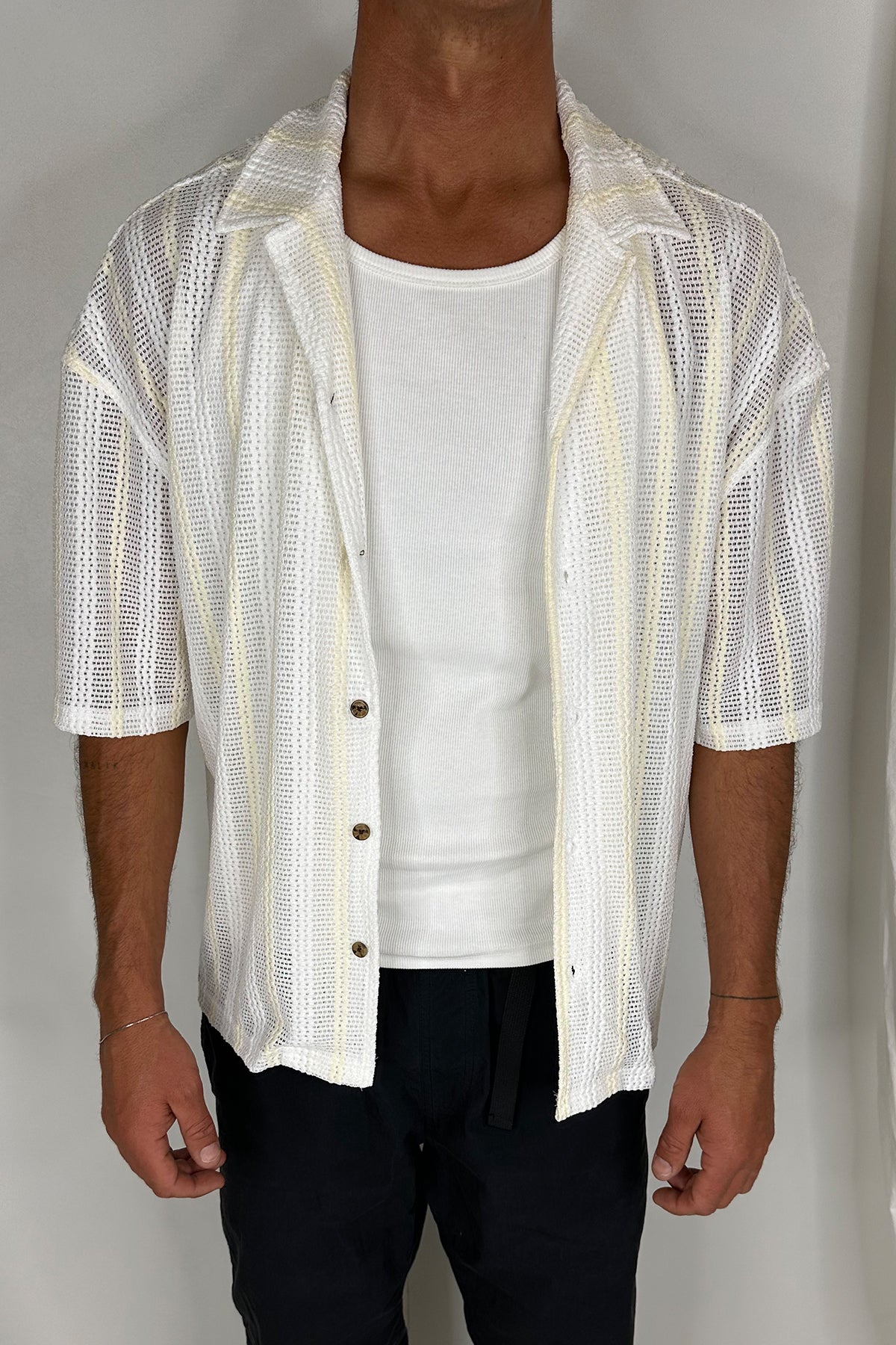 Raf Cropped Shirt Plymouth - FINAL SALE