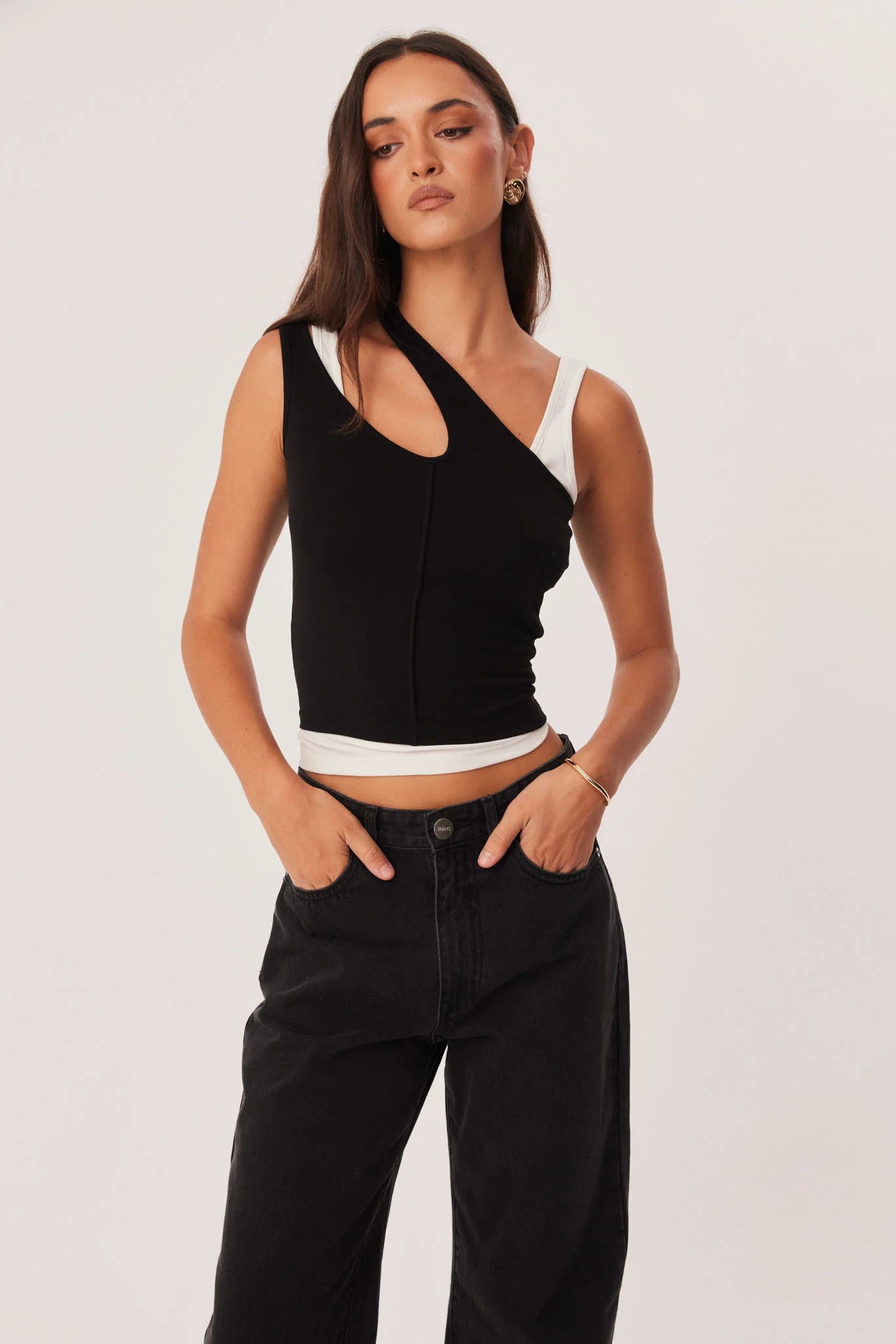 Adana Tank Top Black