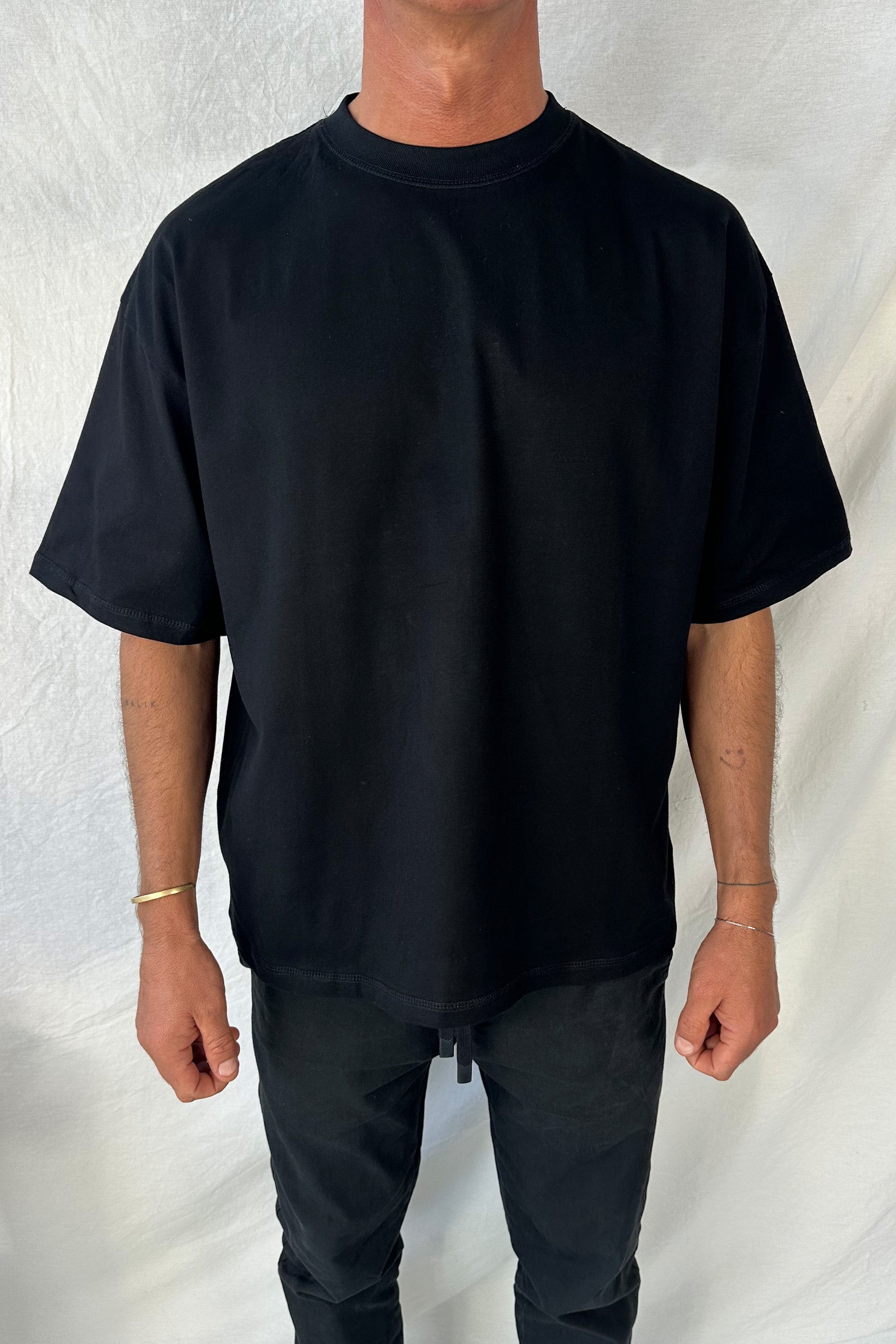 Tyson Crew Tee Black