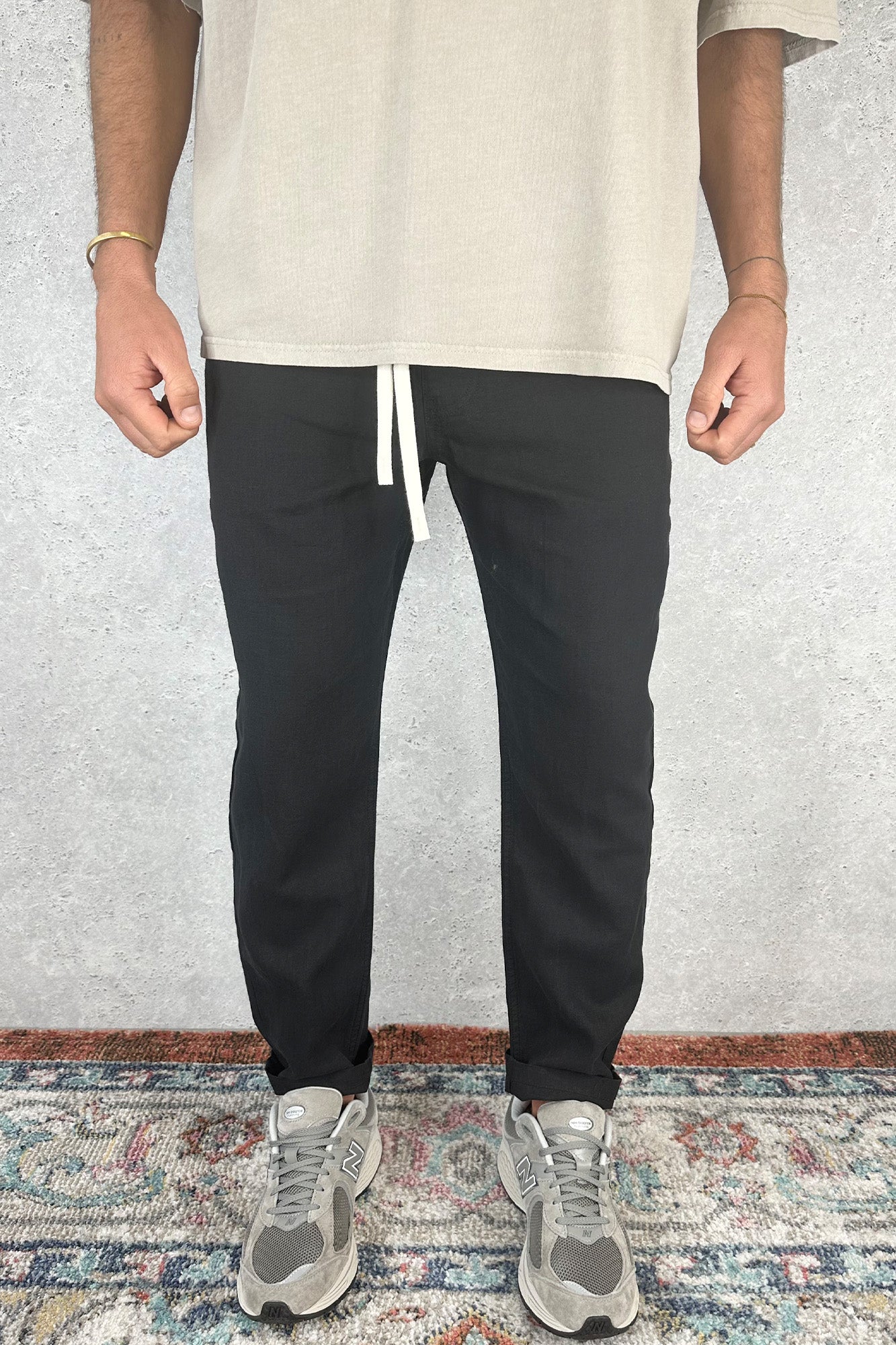 NTH Linen Pant Black