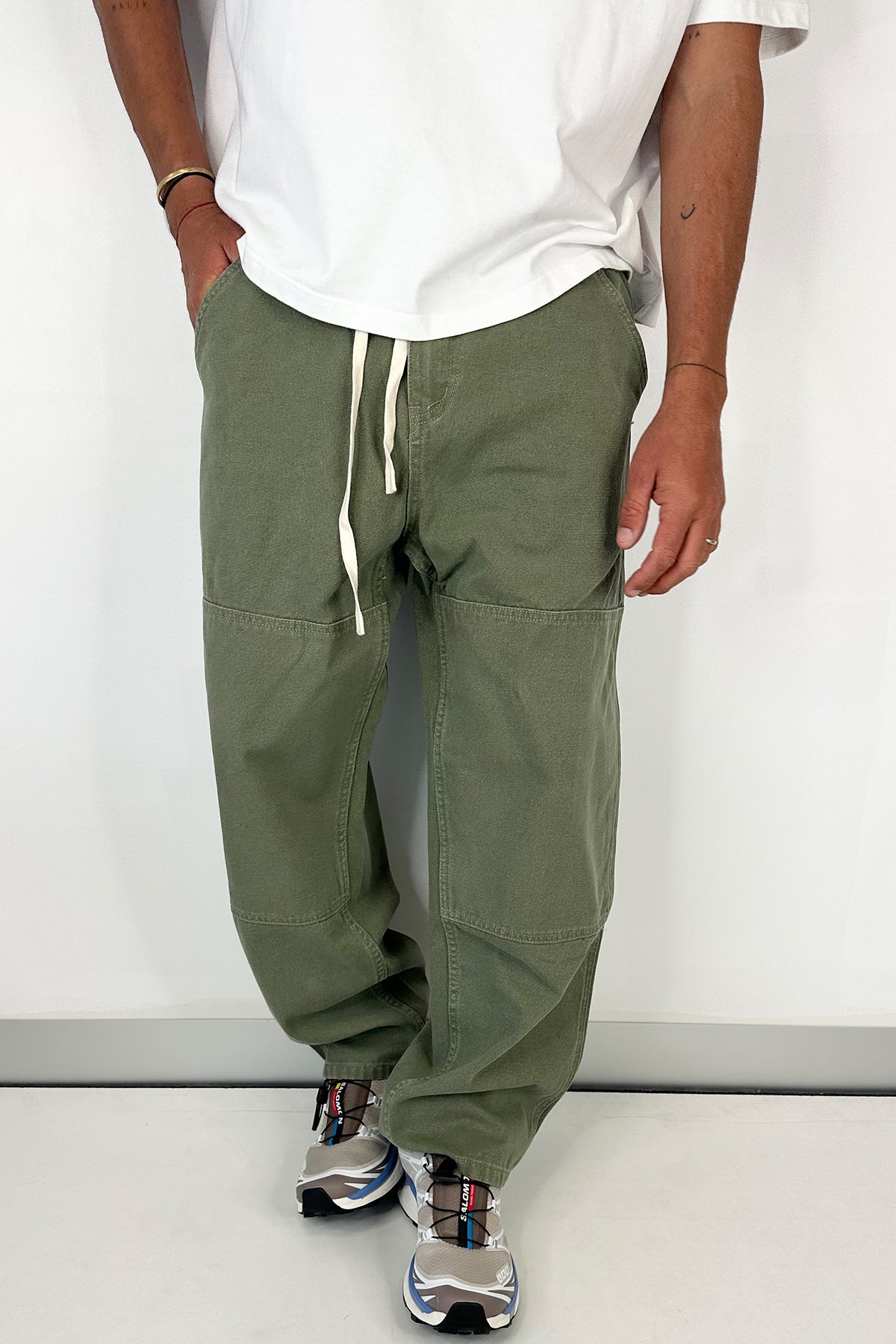 Cotton Drill Pant Army