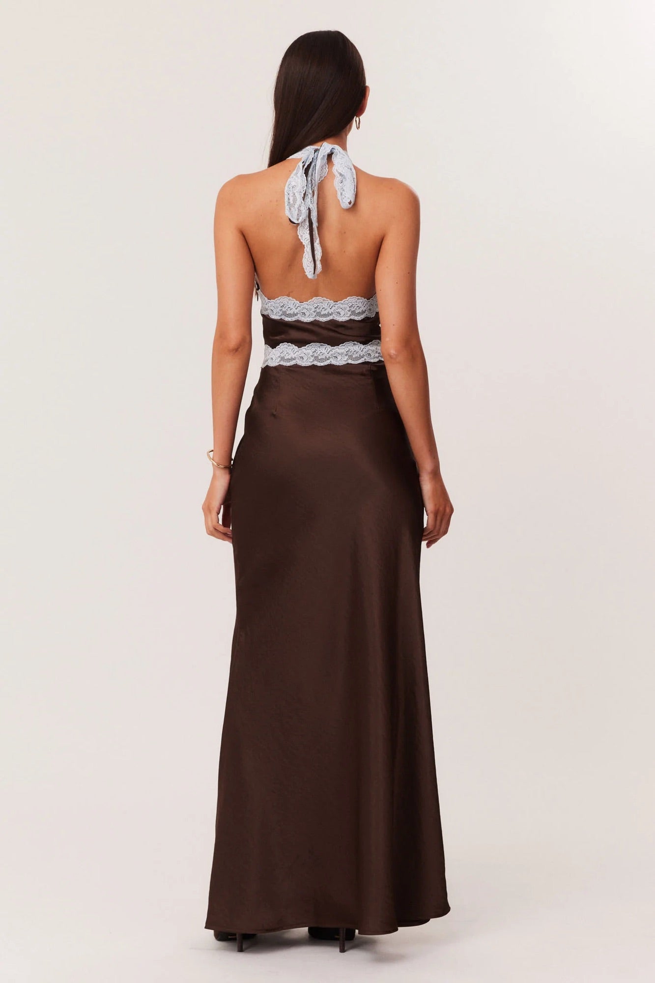 Tonya Maxi Dress Chocolate