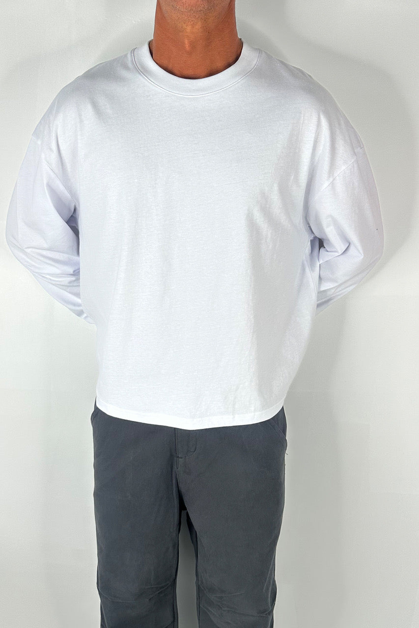 Cotton Long Sleeve White