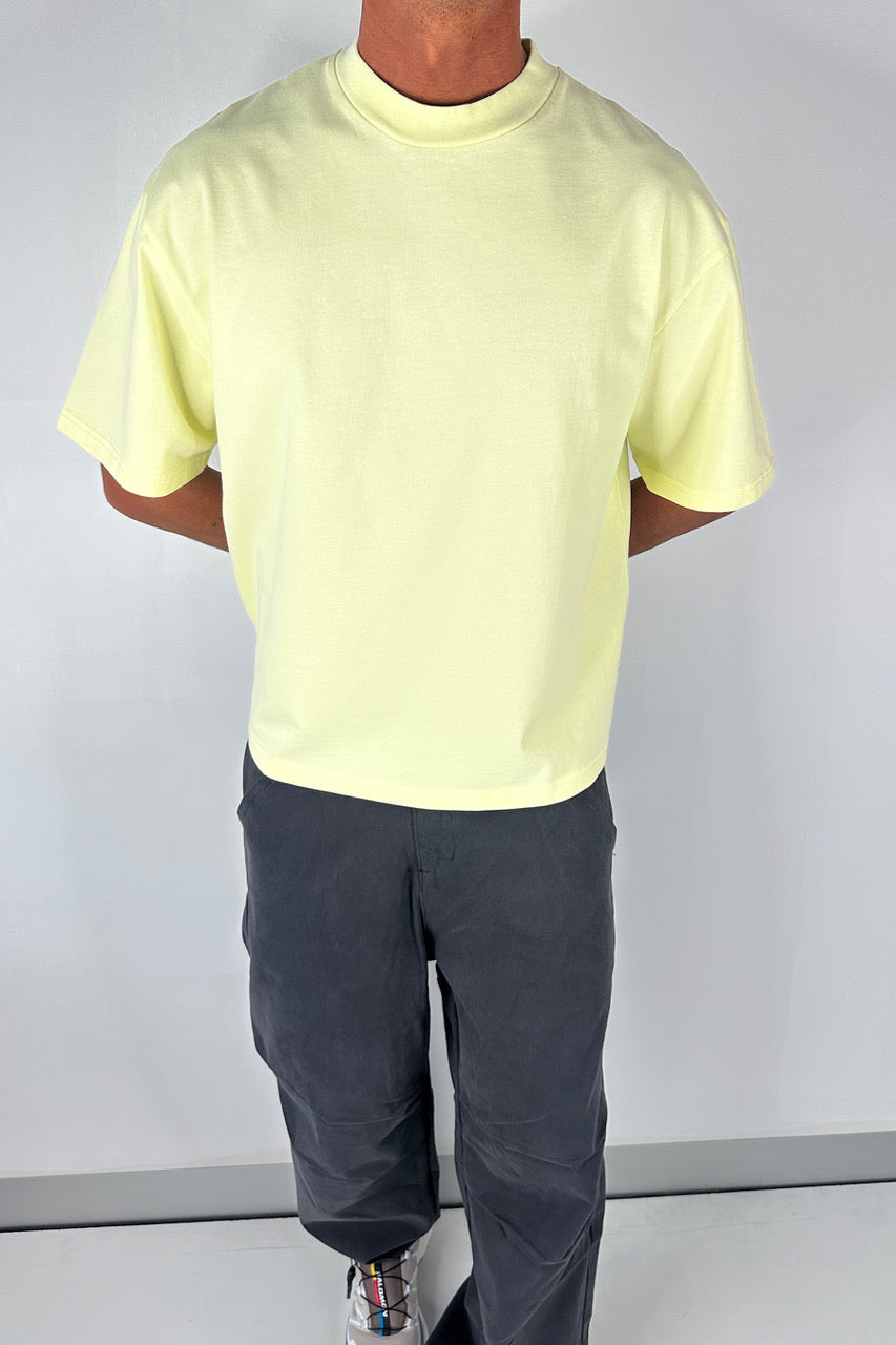 Emmett Box Tee Lemon