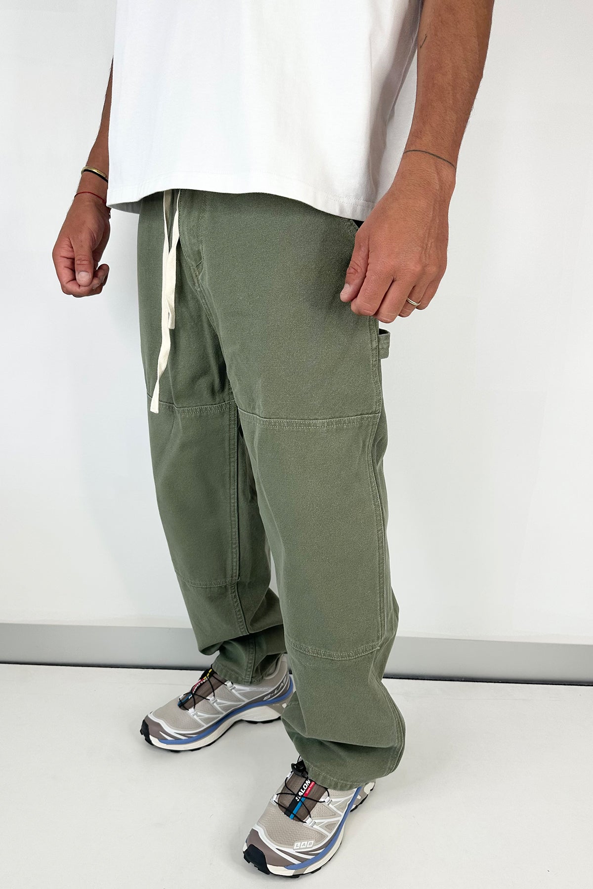 Cotton Drill Pant Army