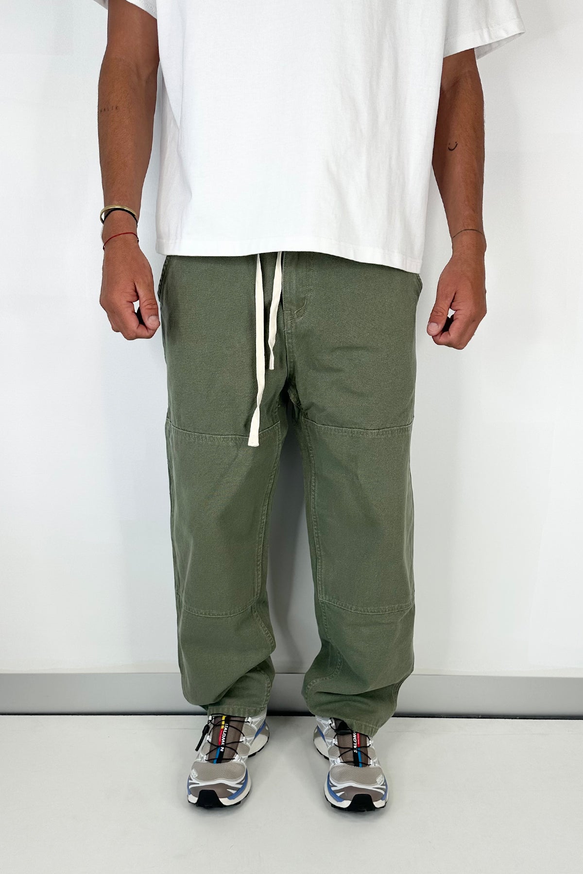 Cotton Drill Pant Army