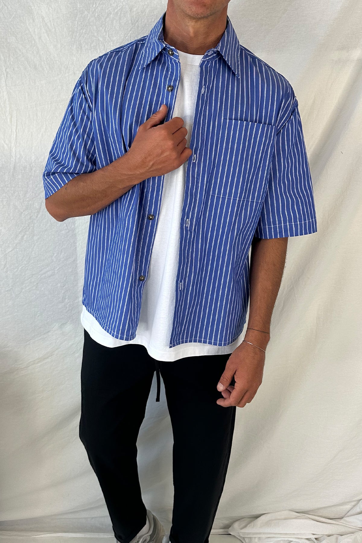 Scott Shirt Blue Stripe
