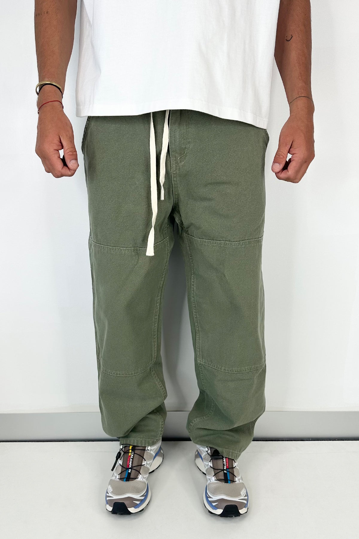 Cotton Drill Pant Army
