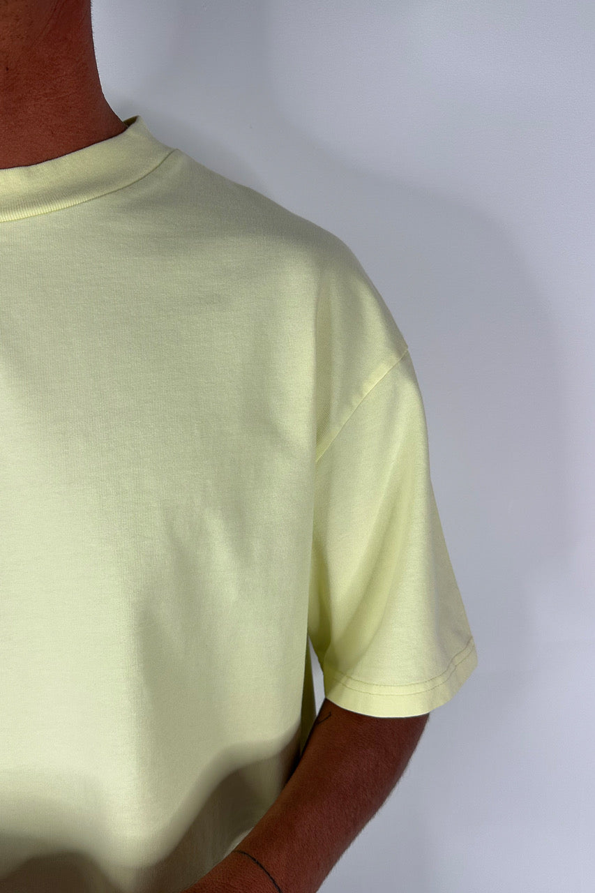 Emmett Box Tee Lemon