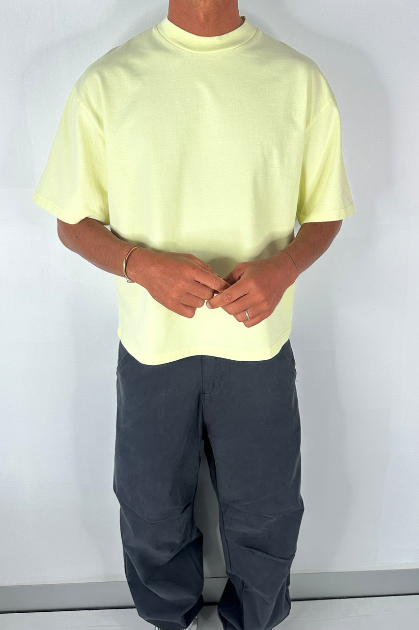 Emmett Box Tee Lemon