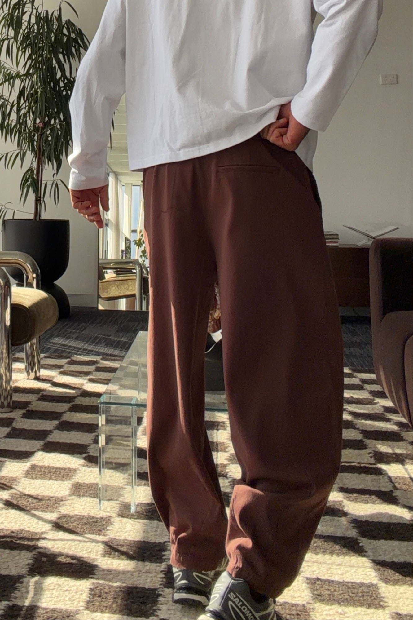 Harris Relaxed Pant Choc