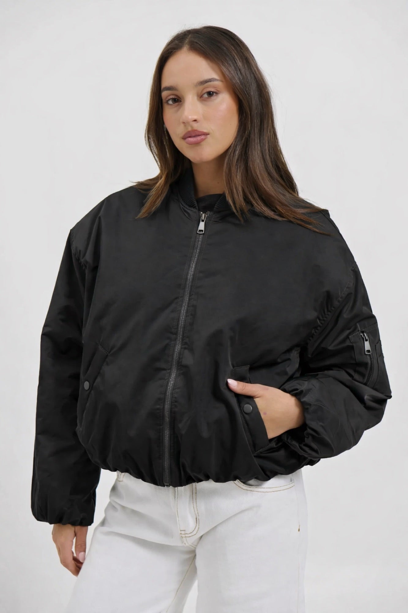Dua Bomber Jacket Black