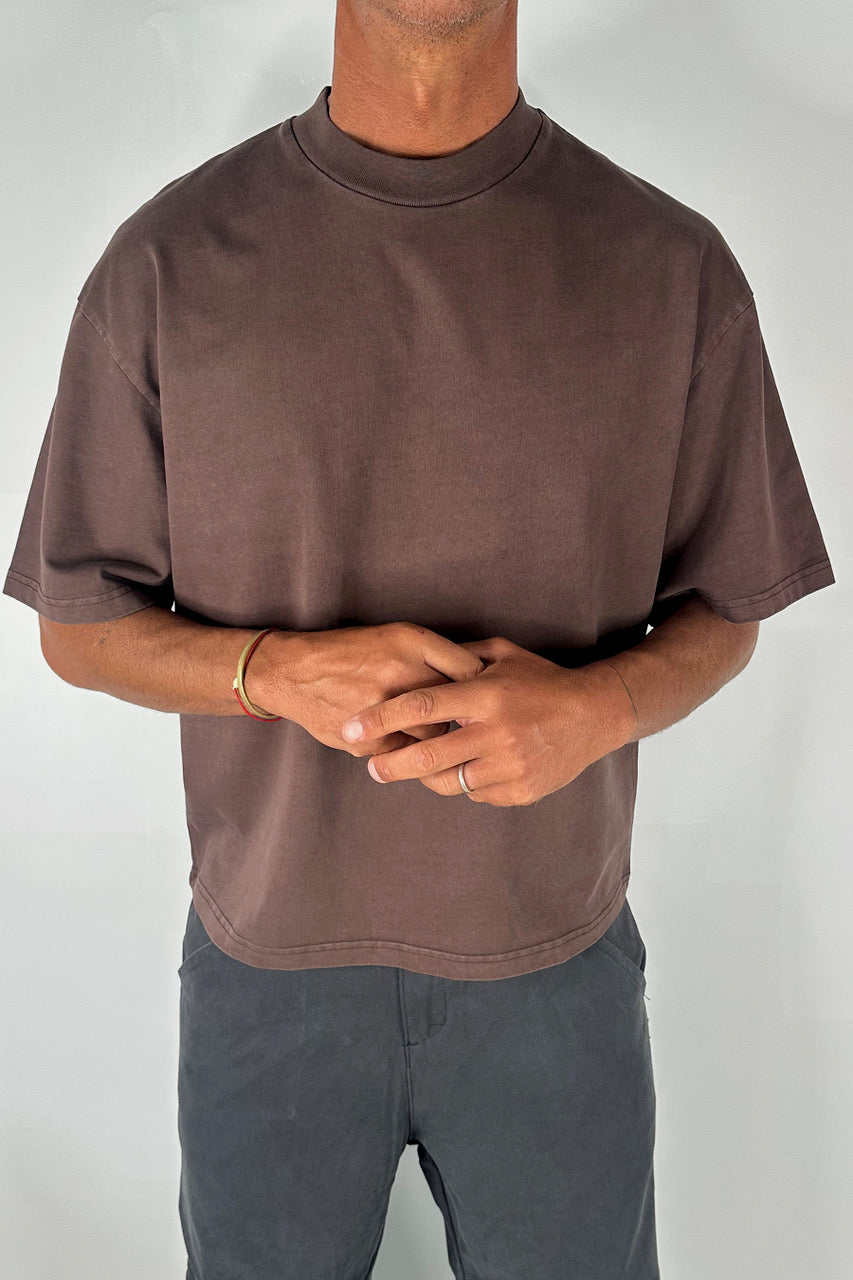 Emmett Box Tee Chocolate