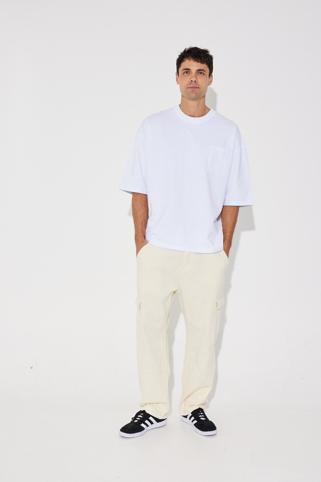 Ryder Baggy Pants Ivory