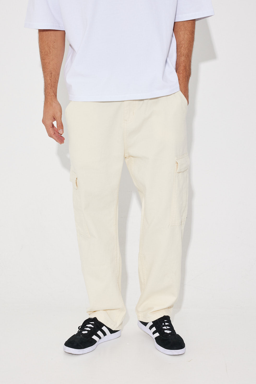 Ryder Baggy Pants Ivory