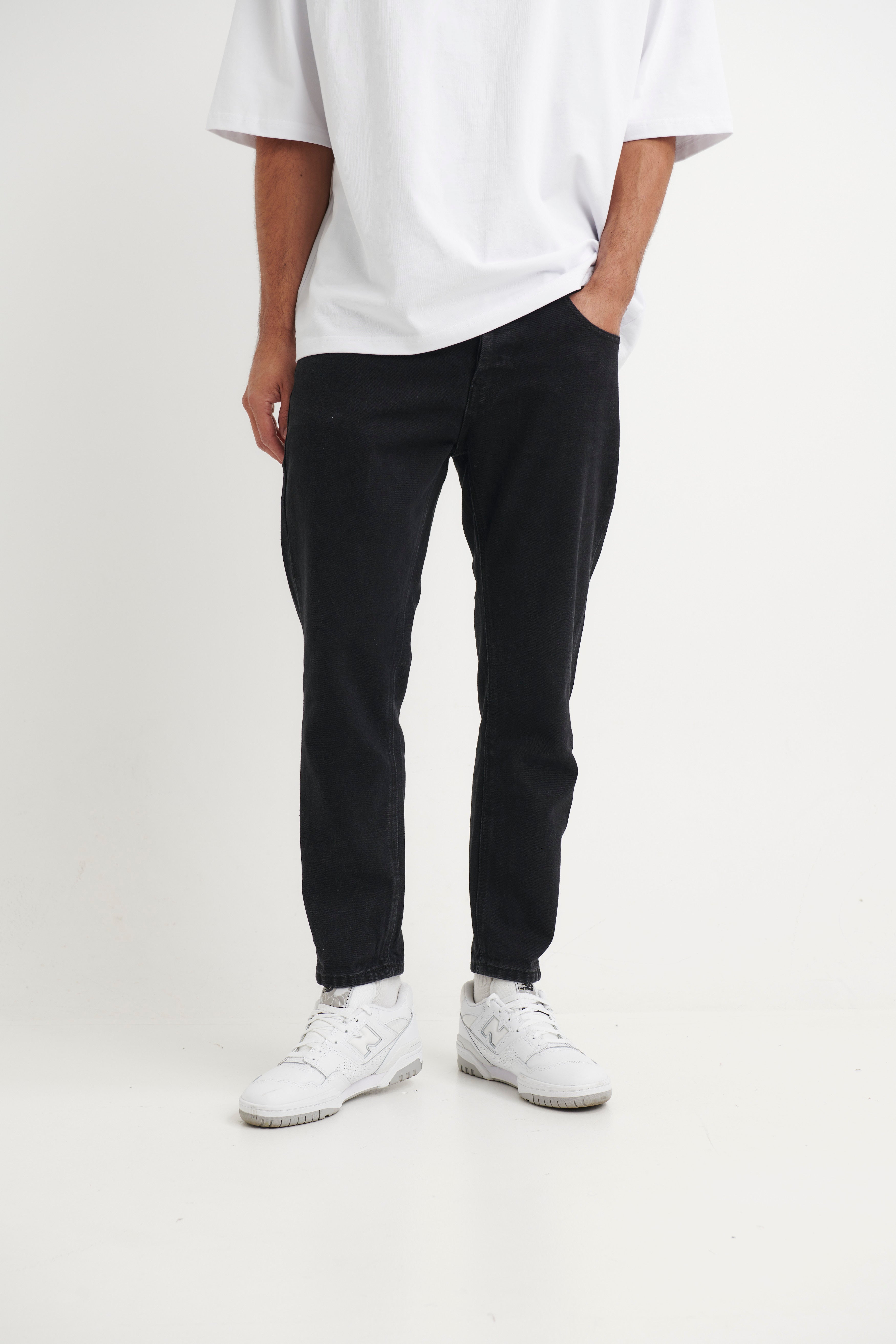 Miles Straight Leg Denim Black