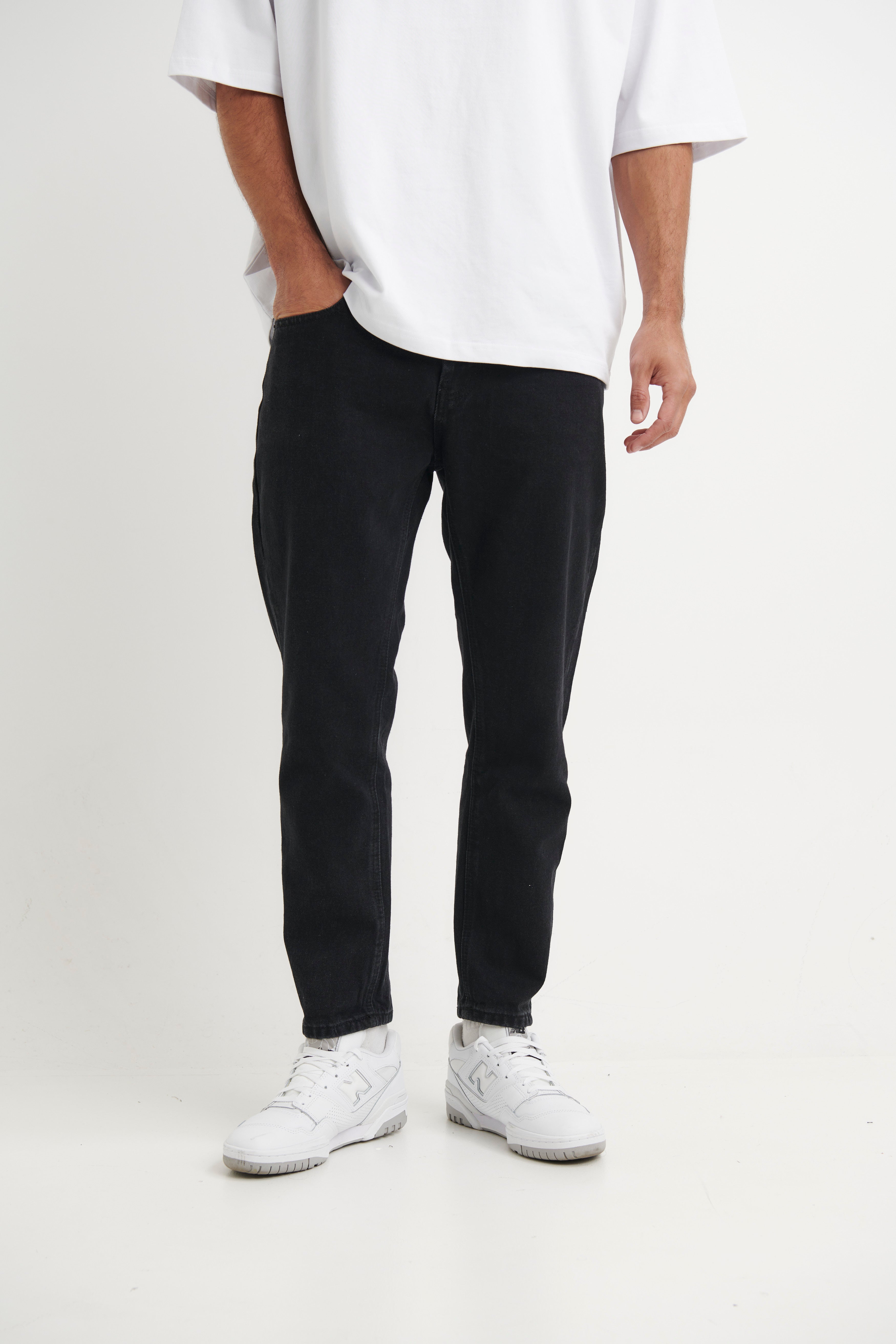 Miles Straight Leg Denim Black