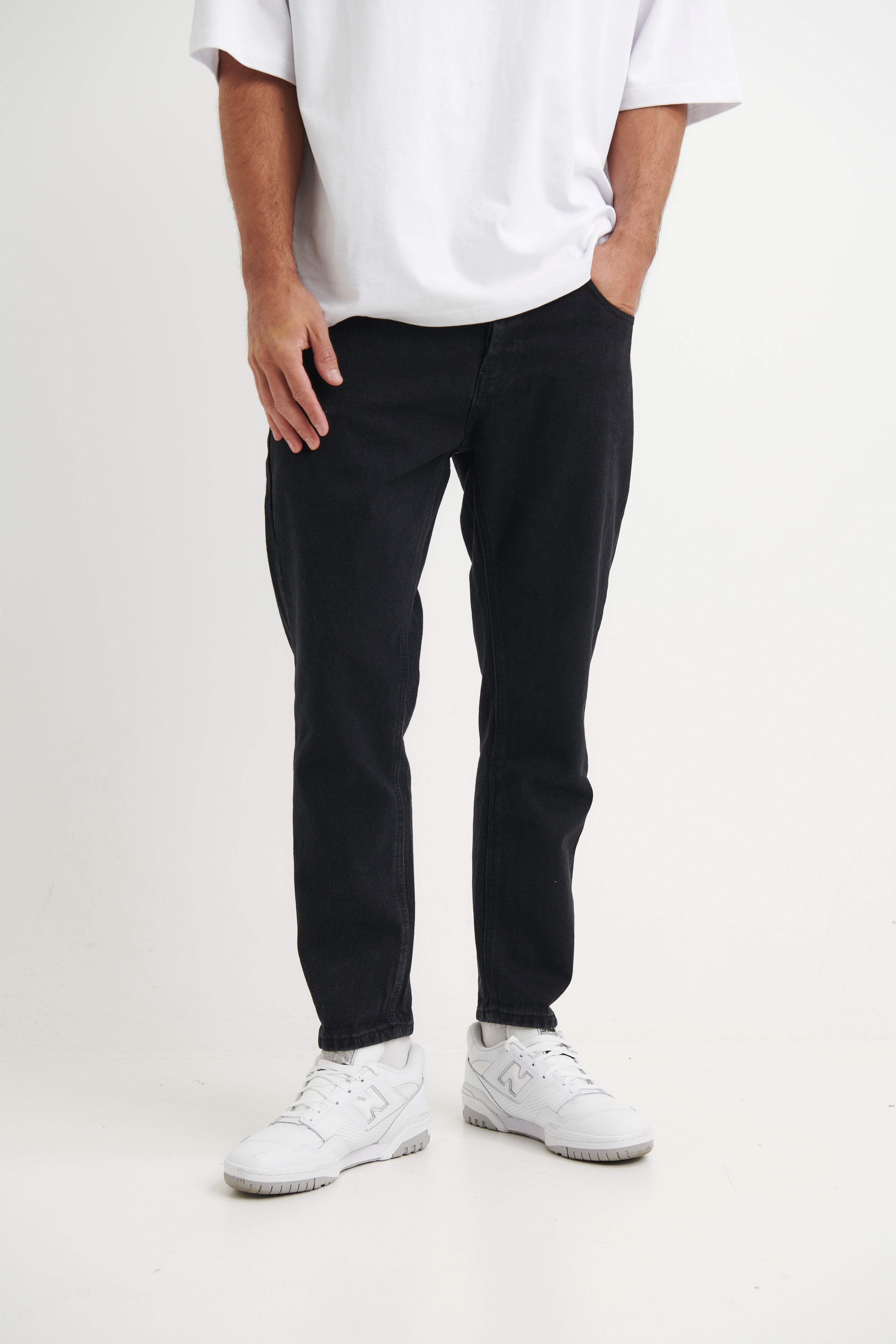 Miles Straight Leg Denim Black