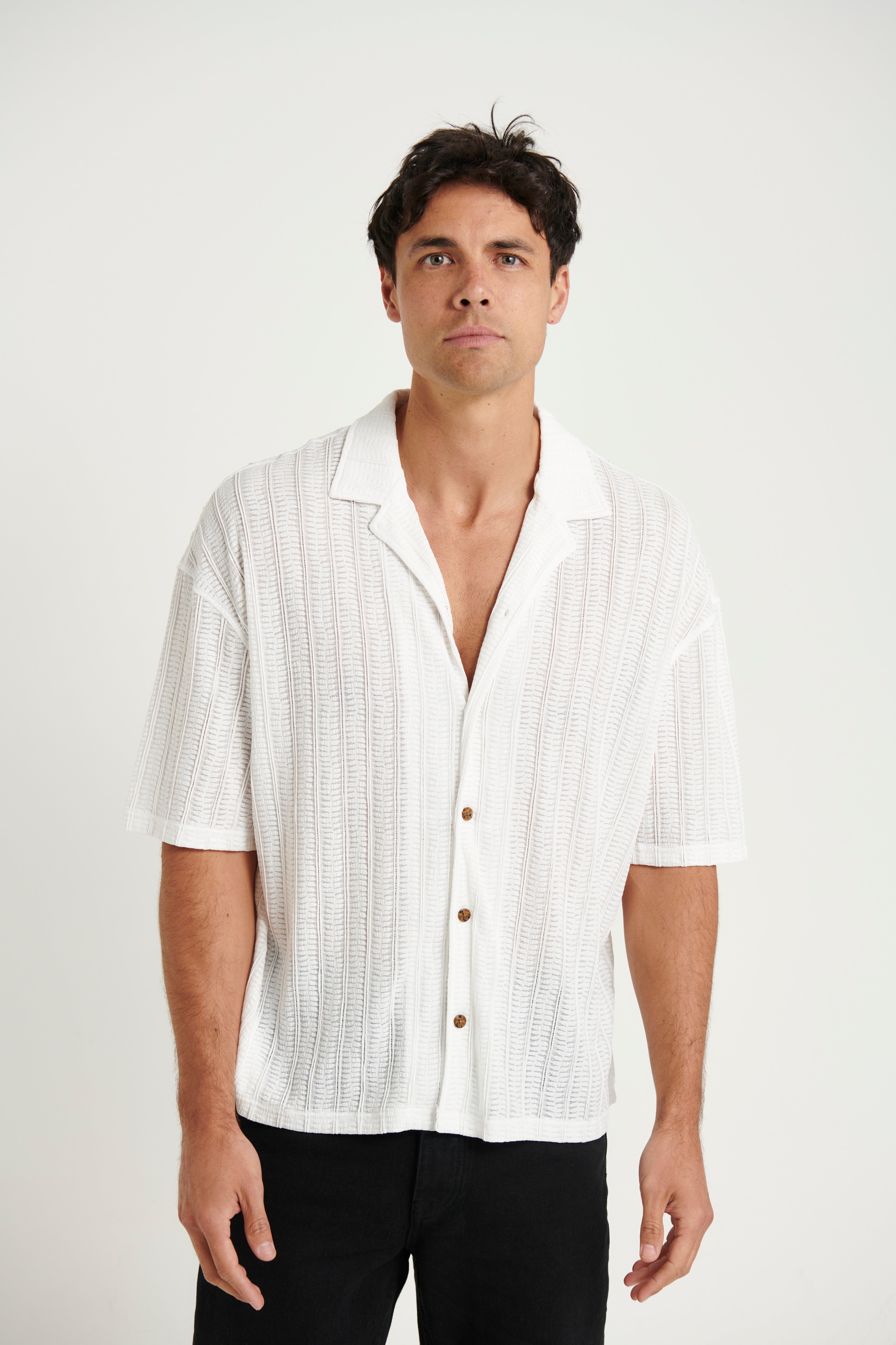 Raf Cropped Shirt Detail