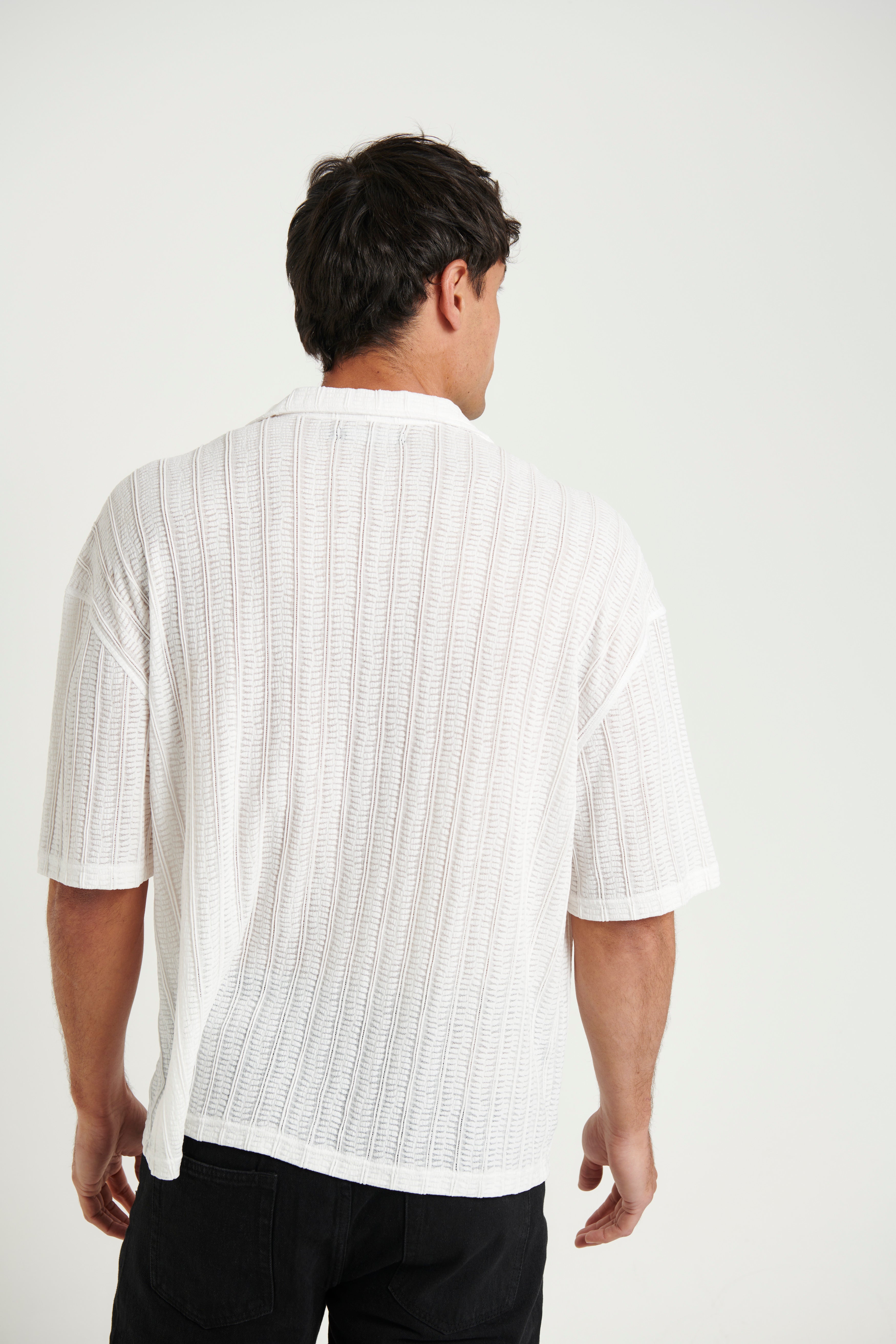 Raf Cropped Shirt Detail