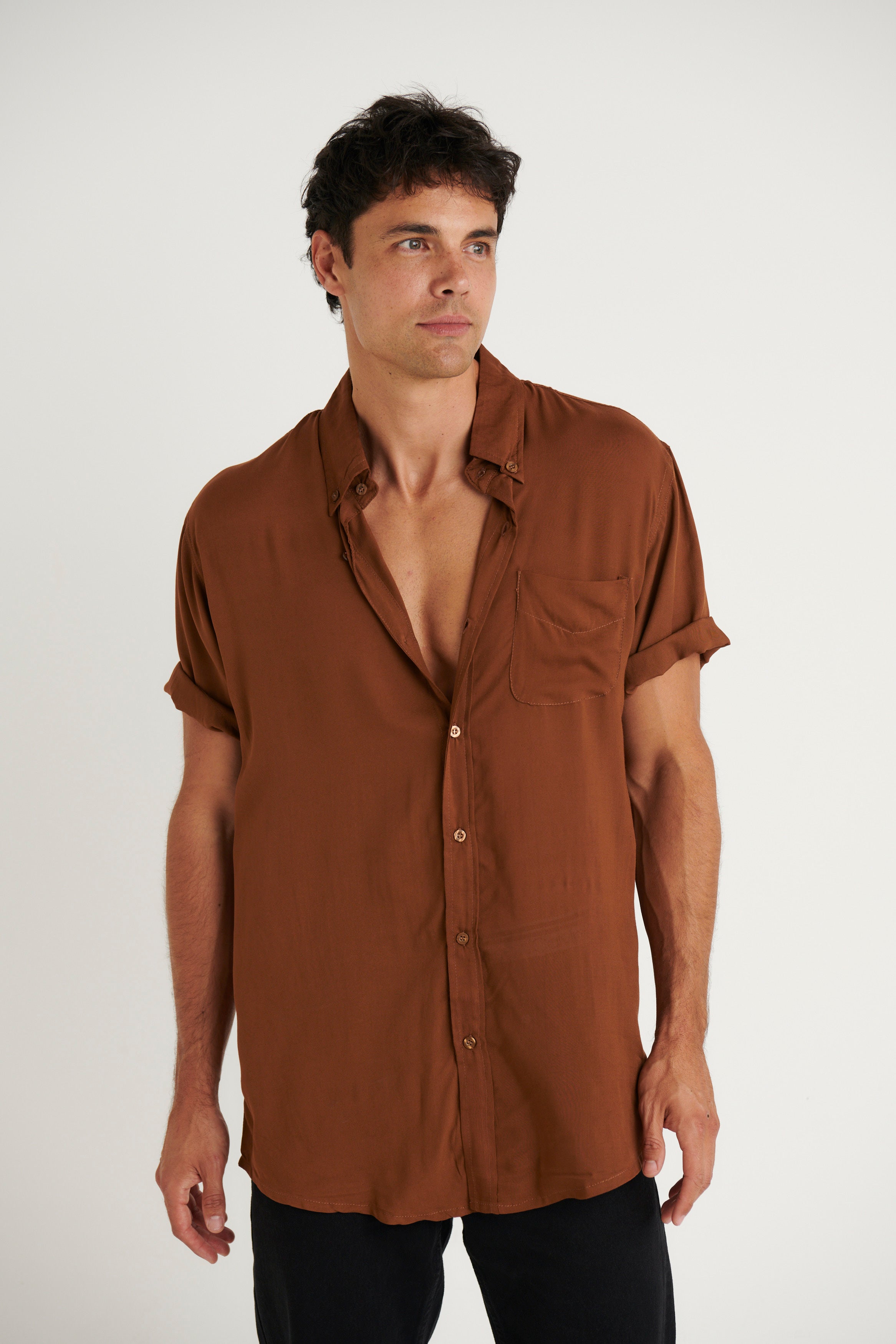 Jack Boating Shirt Brown