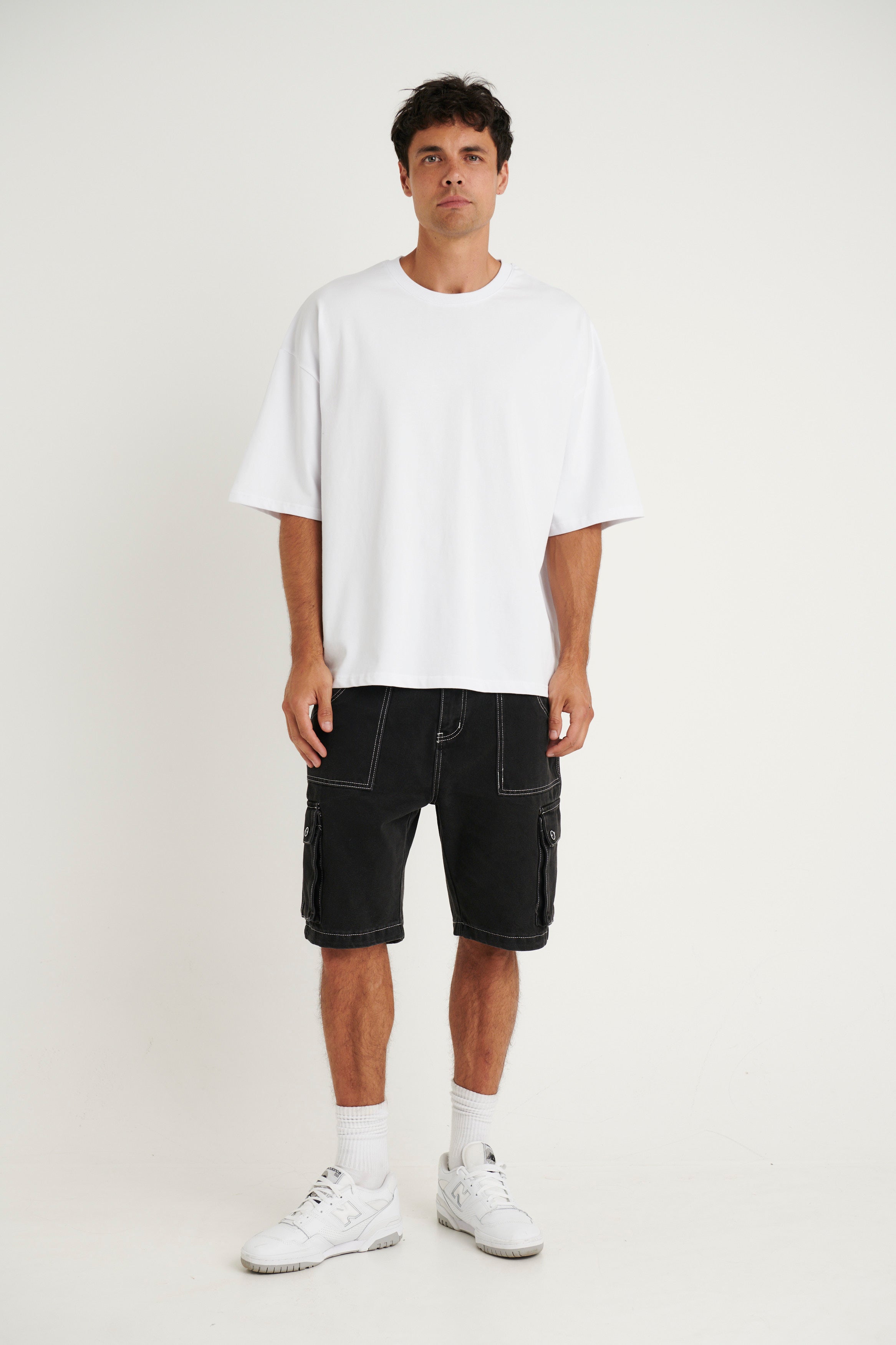 Jordan Crop Tee White