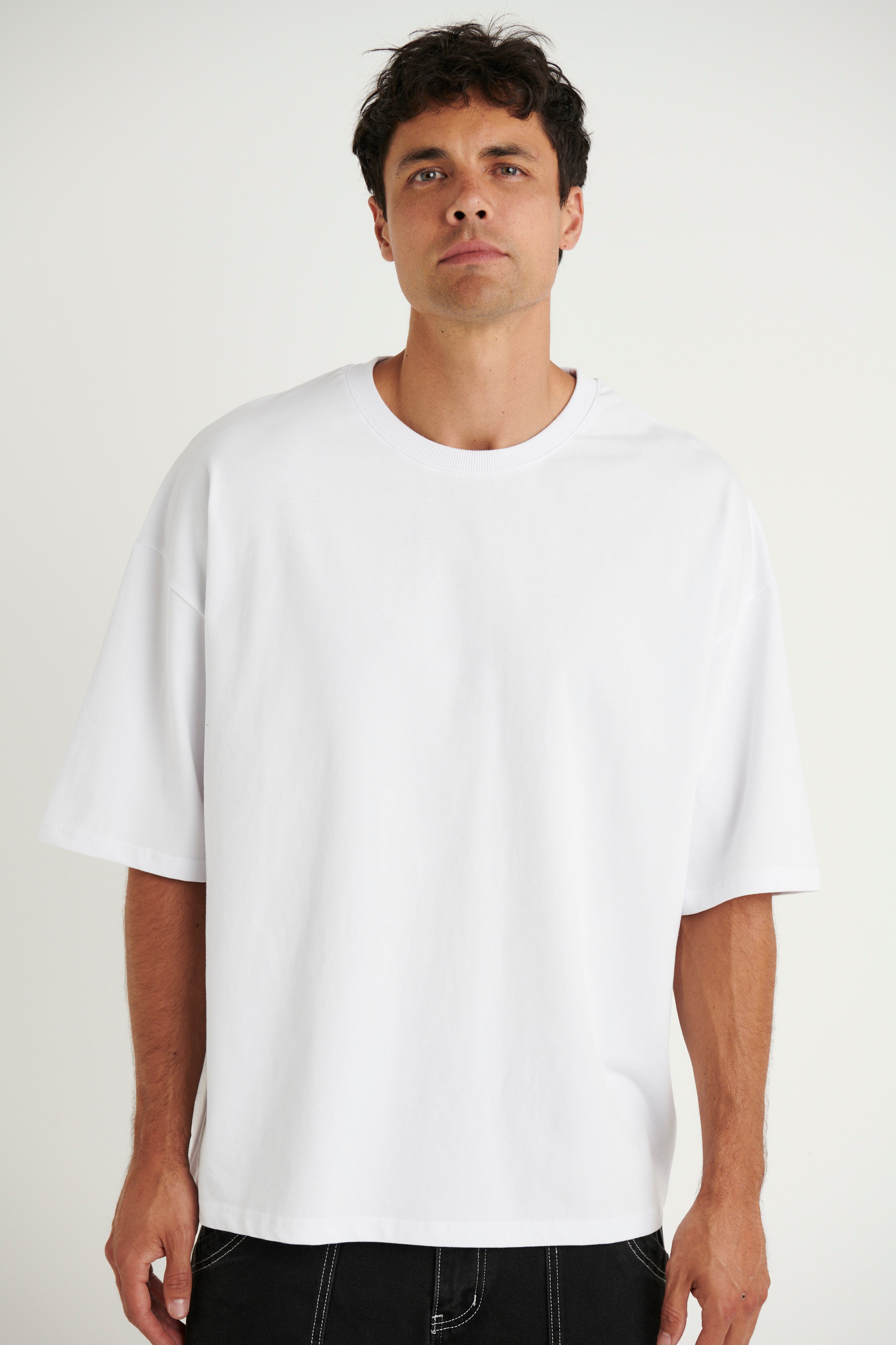 Jordan Crop Tee White