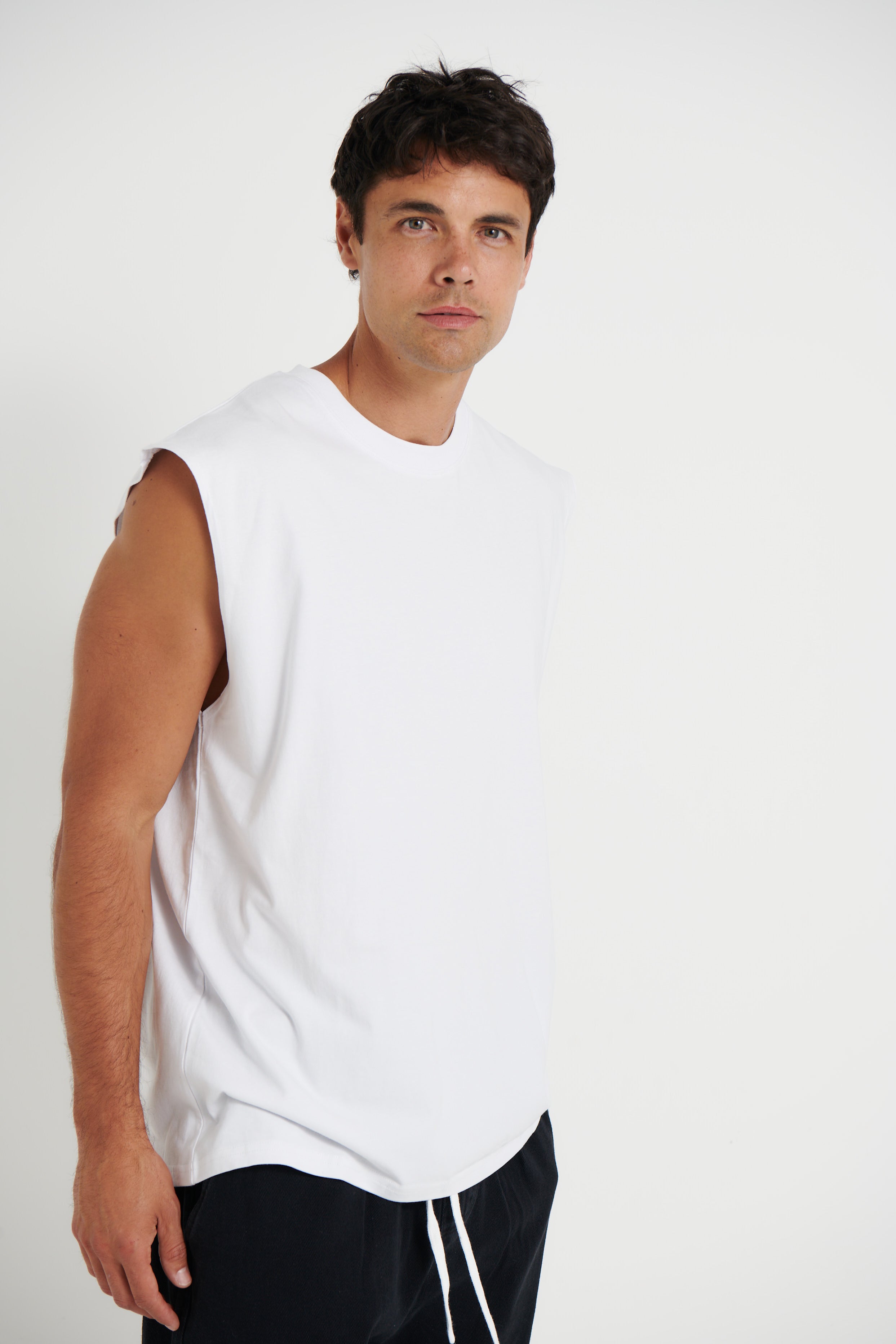 Luke Heavyweight Tank White