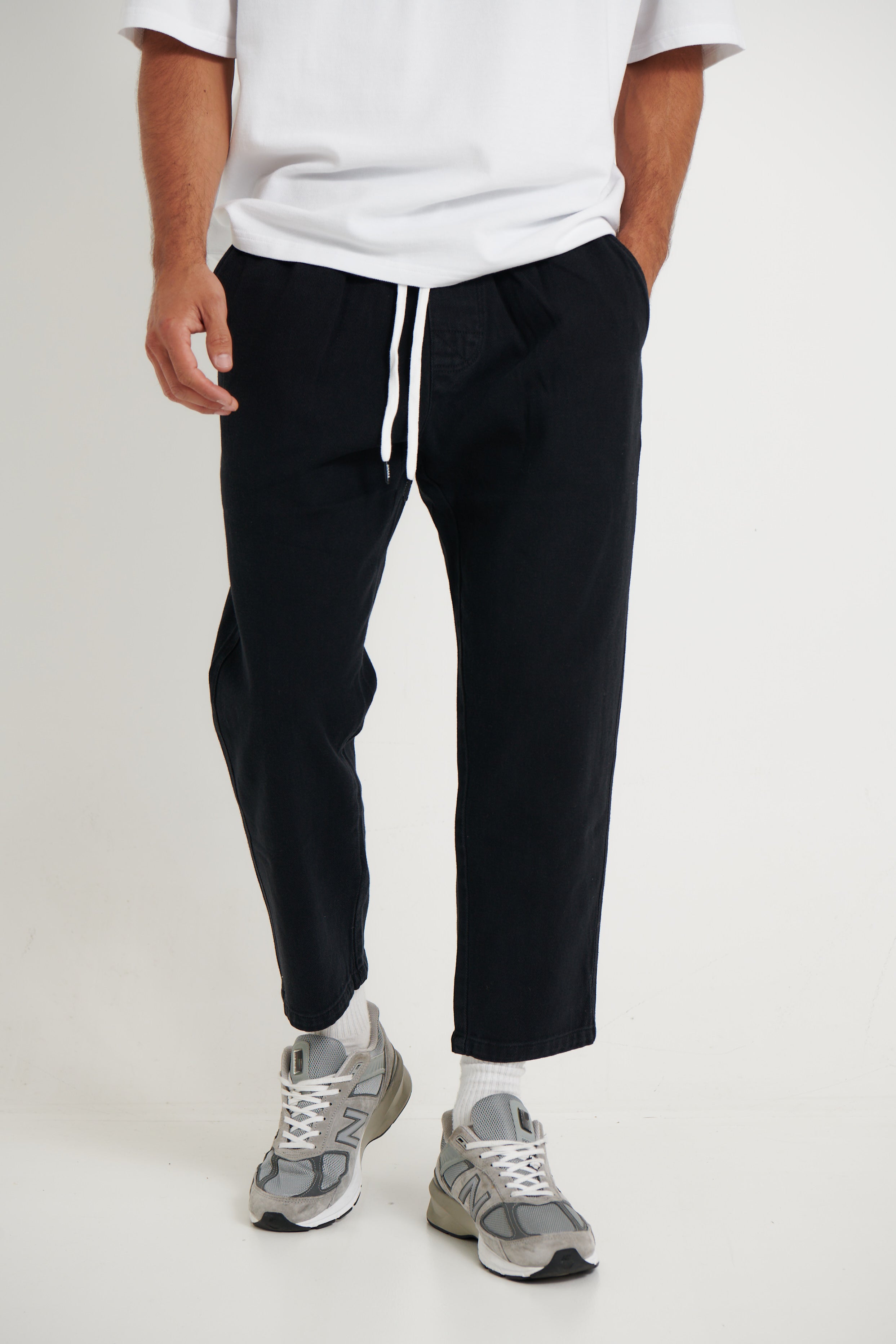 Drop 1 Premium Heavyweight Pant Black - FINAL SALE