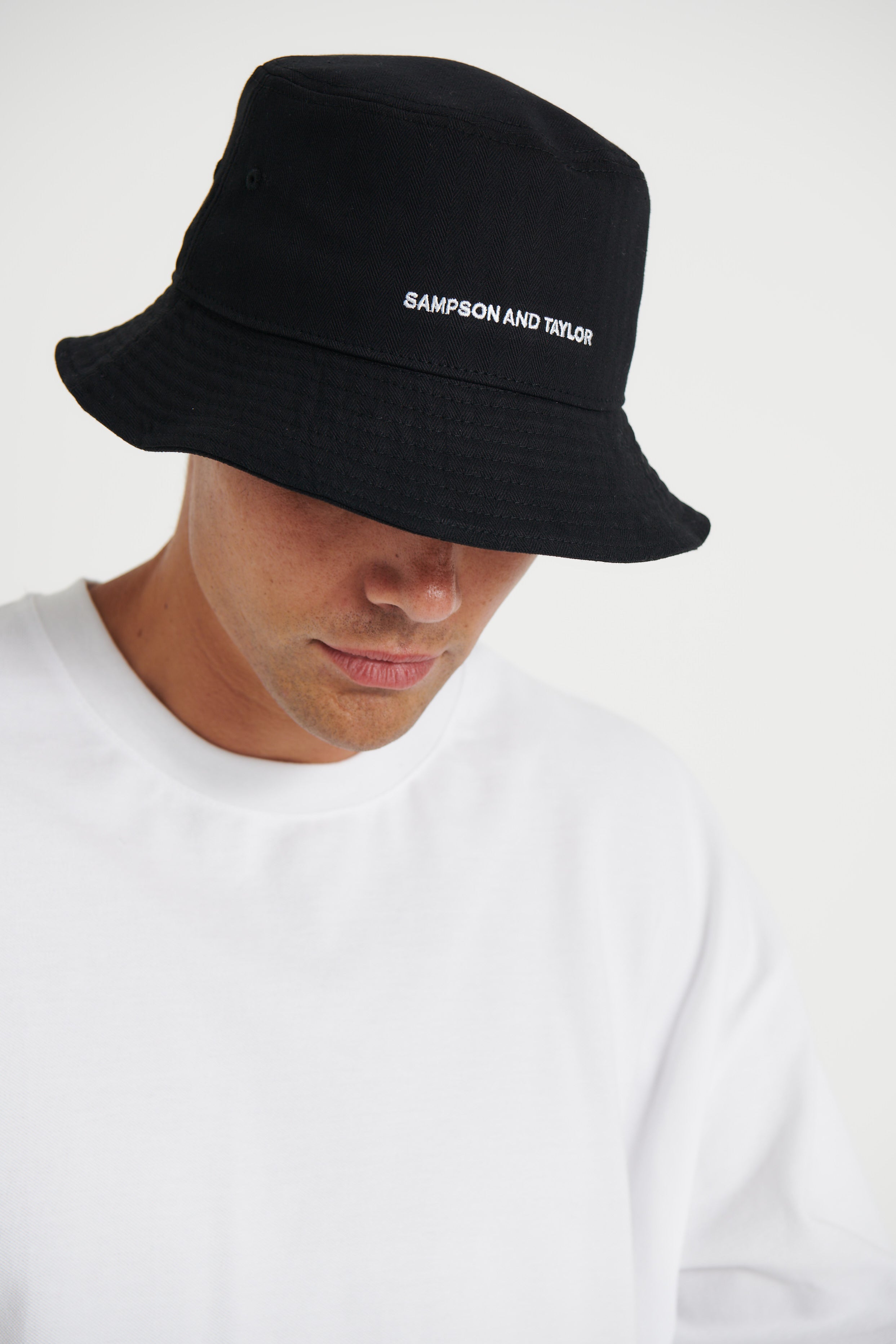 Bucket Hat Washed Black