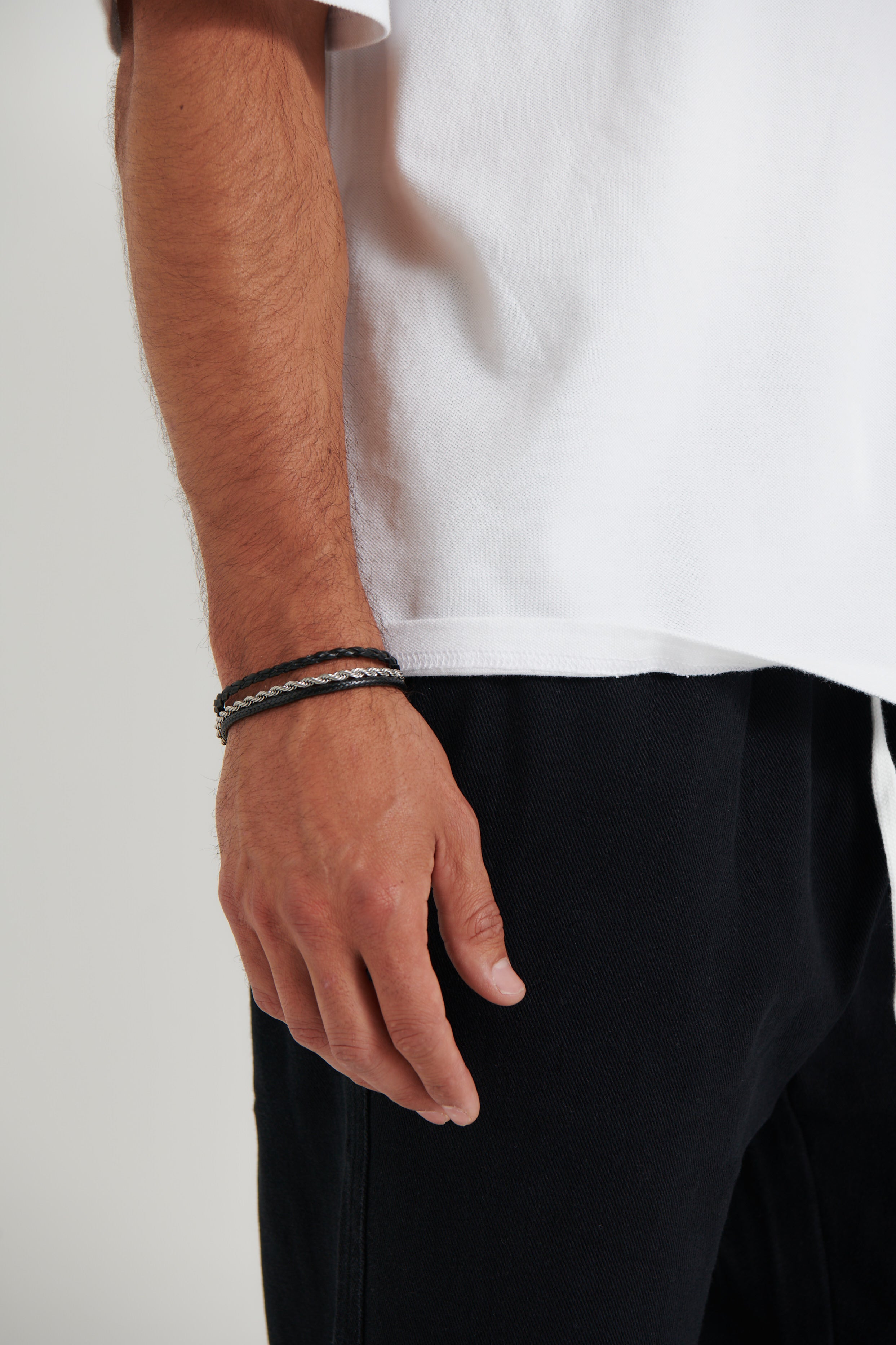 NTH 3 Pack Bracelet Set Silver