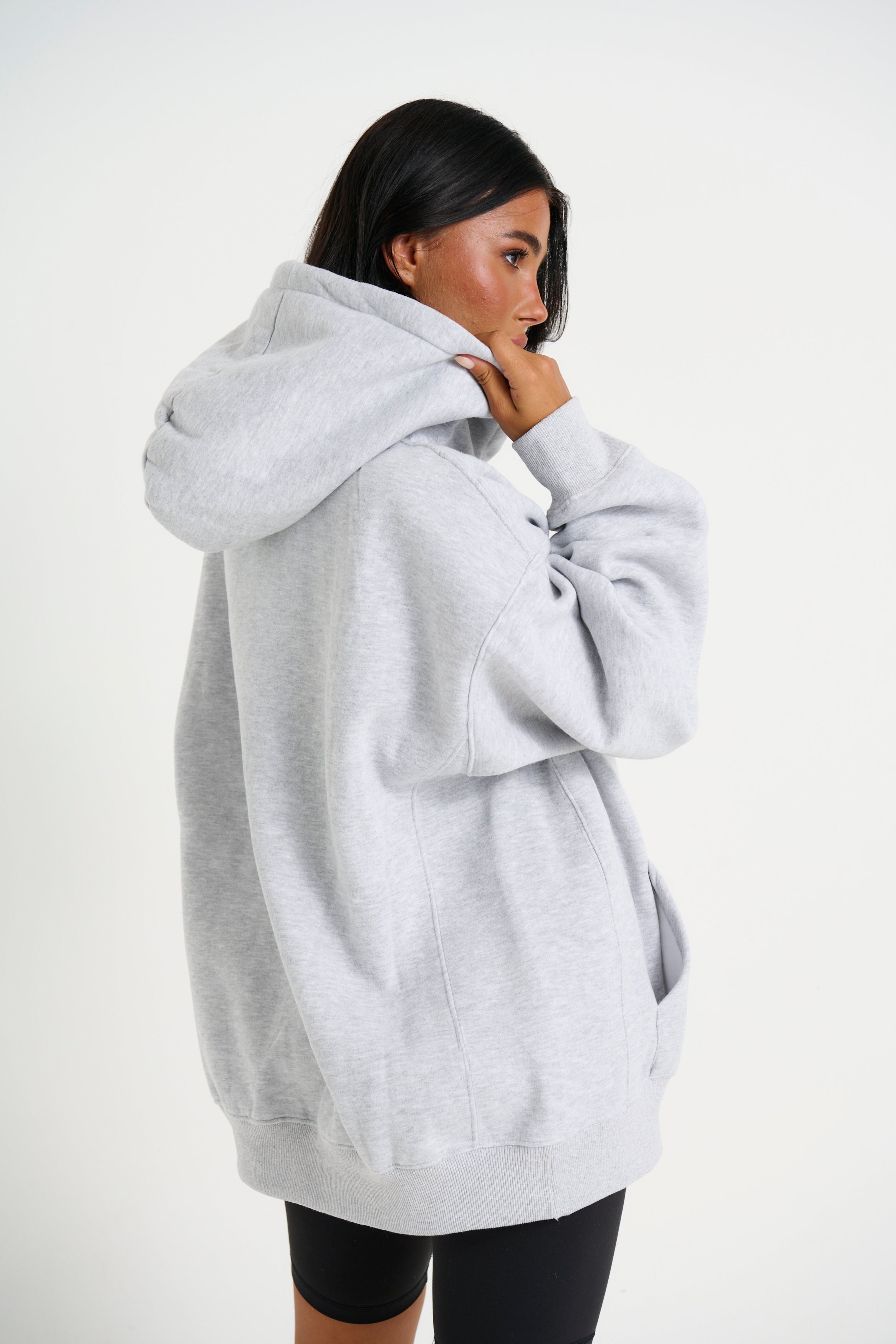 Unisex Roman Oversize Hoodie Grey