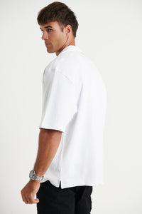NTH Waffle Shirt White