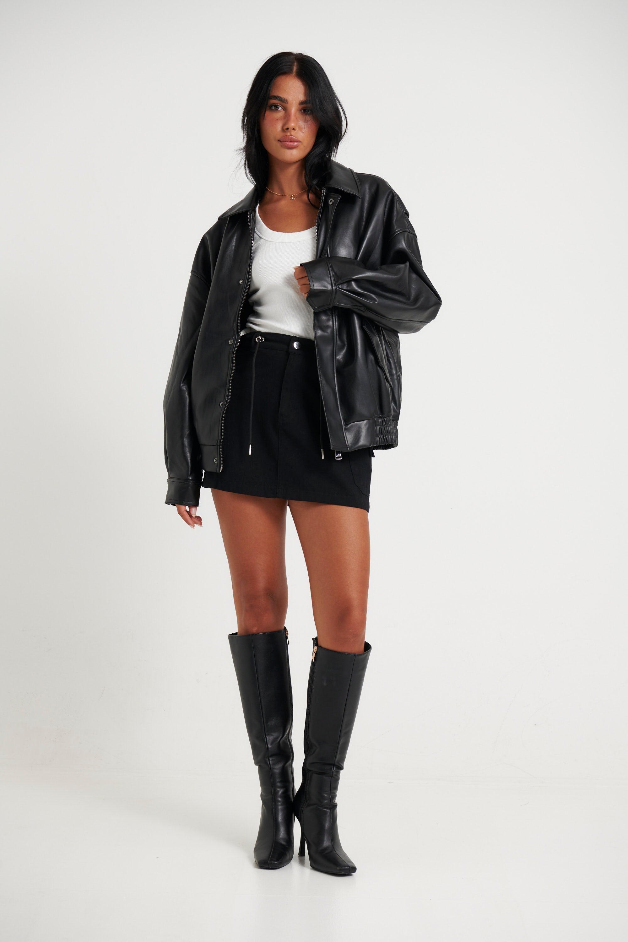 Kenny Bomber Jet Black