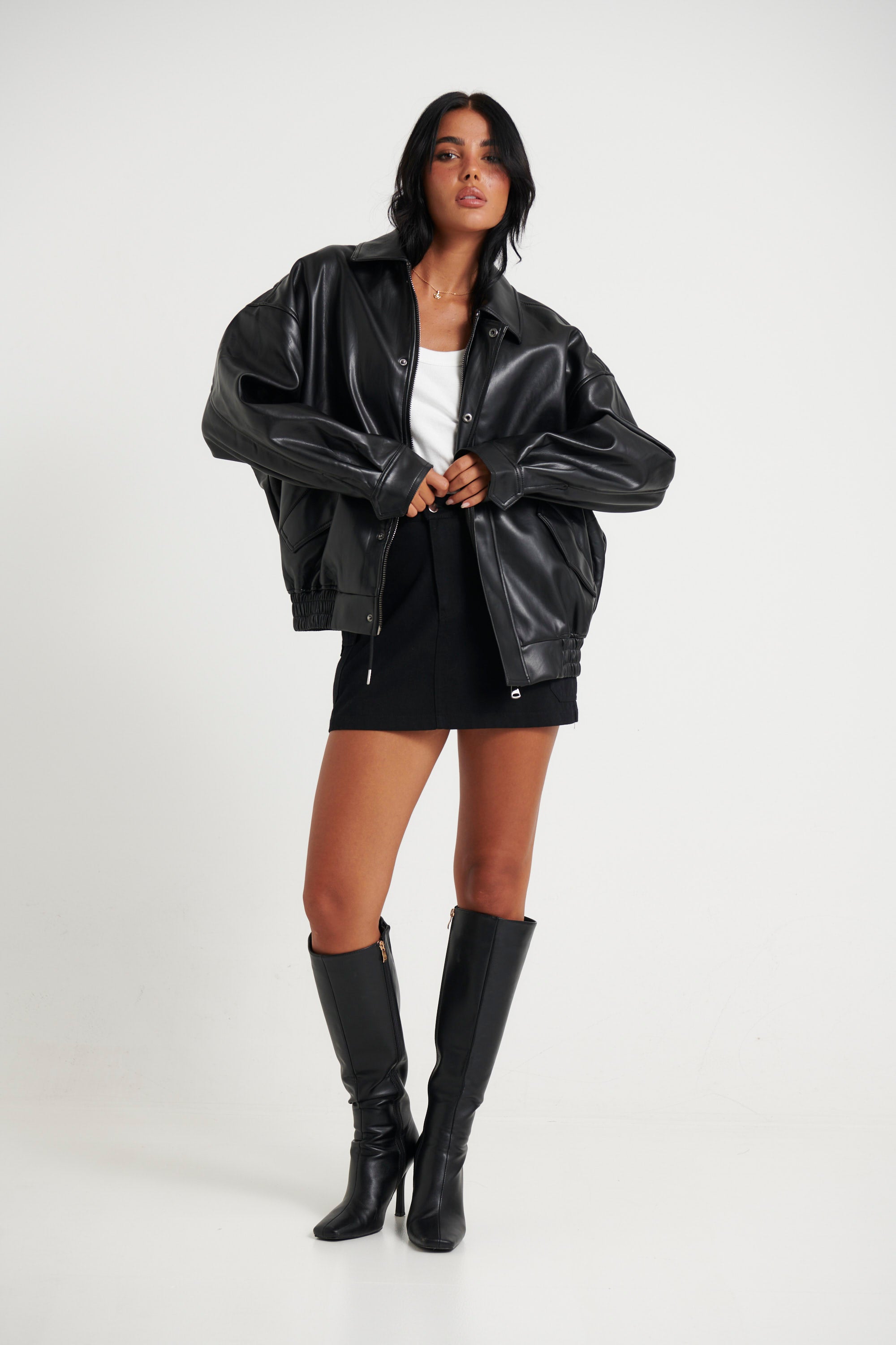 Kenny Bomber Jet Black