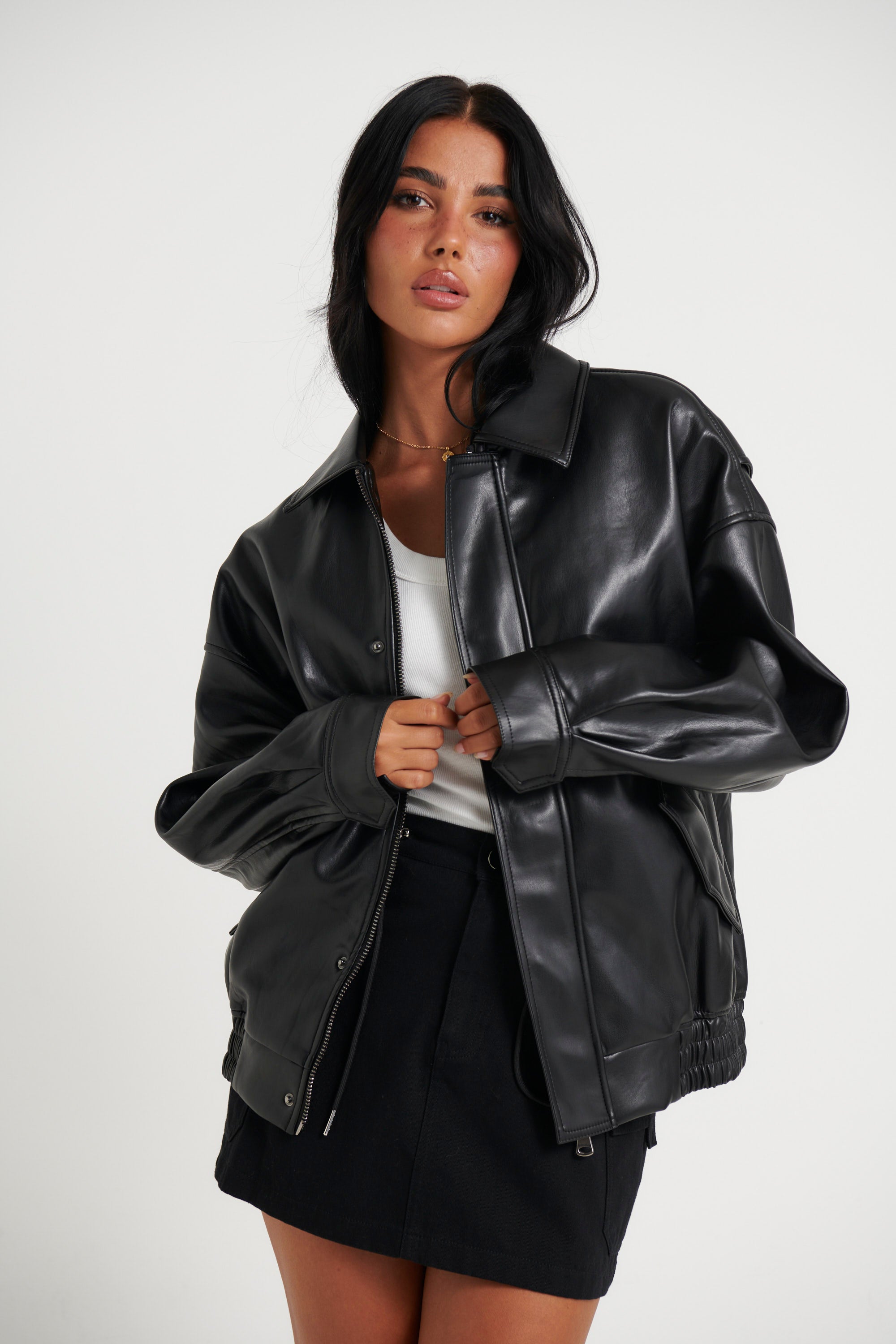 Kenny Bomber Jet Black