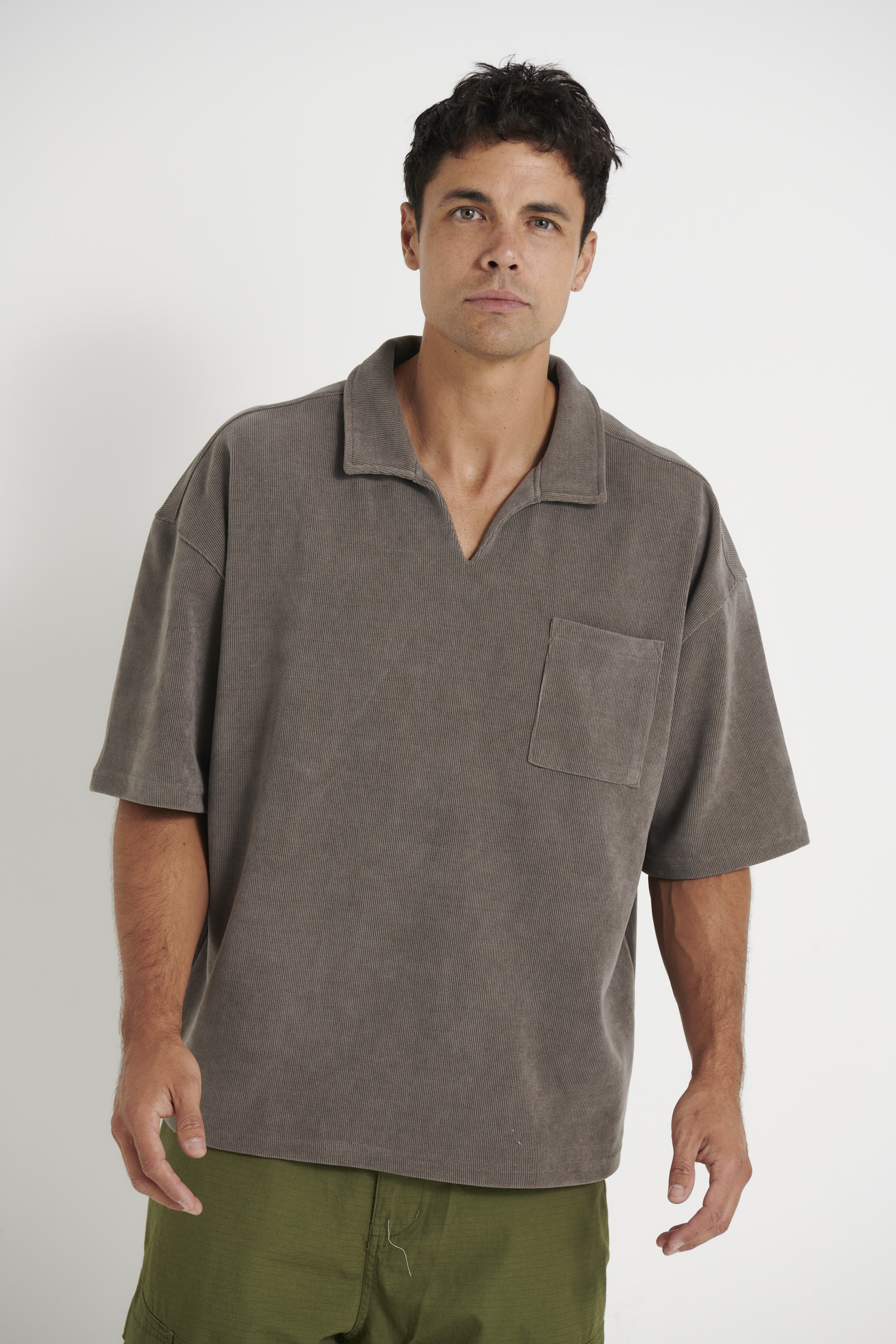Neil Soft Cord Polo Acid
