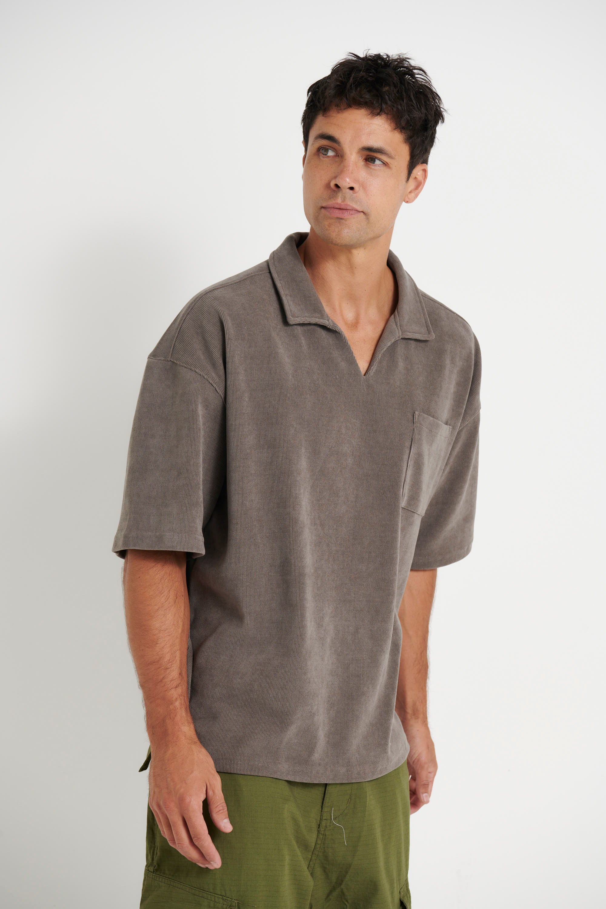 Neil Soft Cord Polo Acid