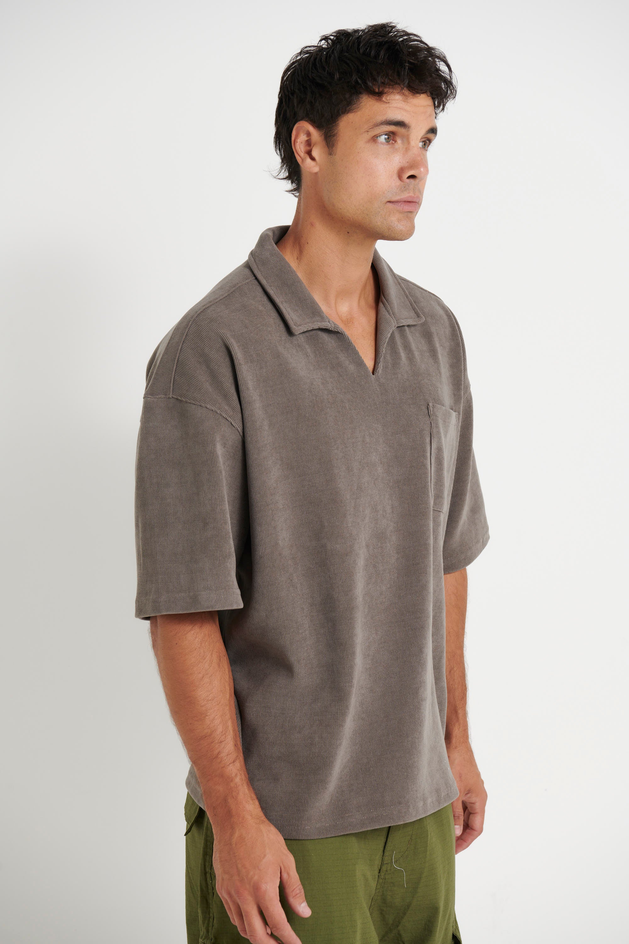 Neil Soft Cord Polo Acid