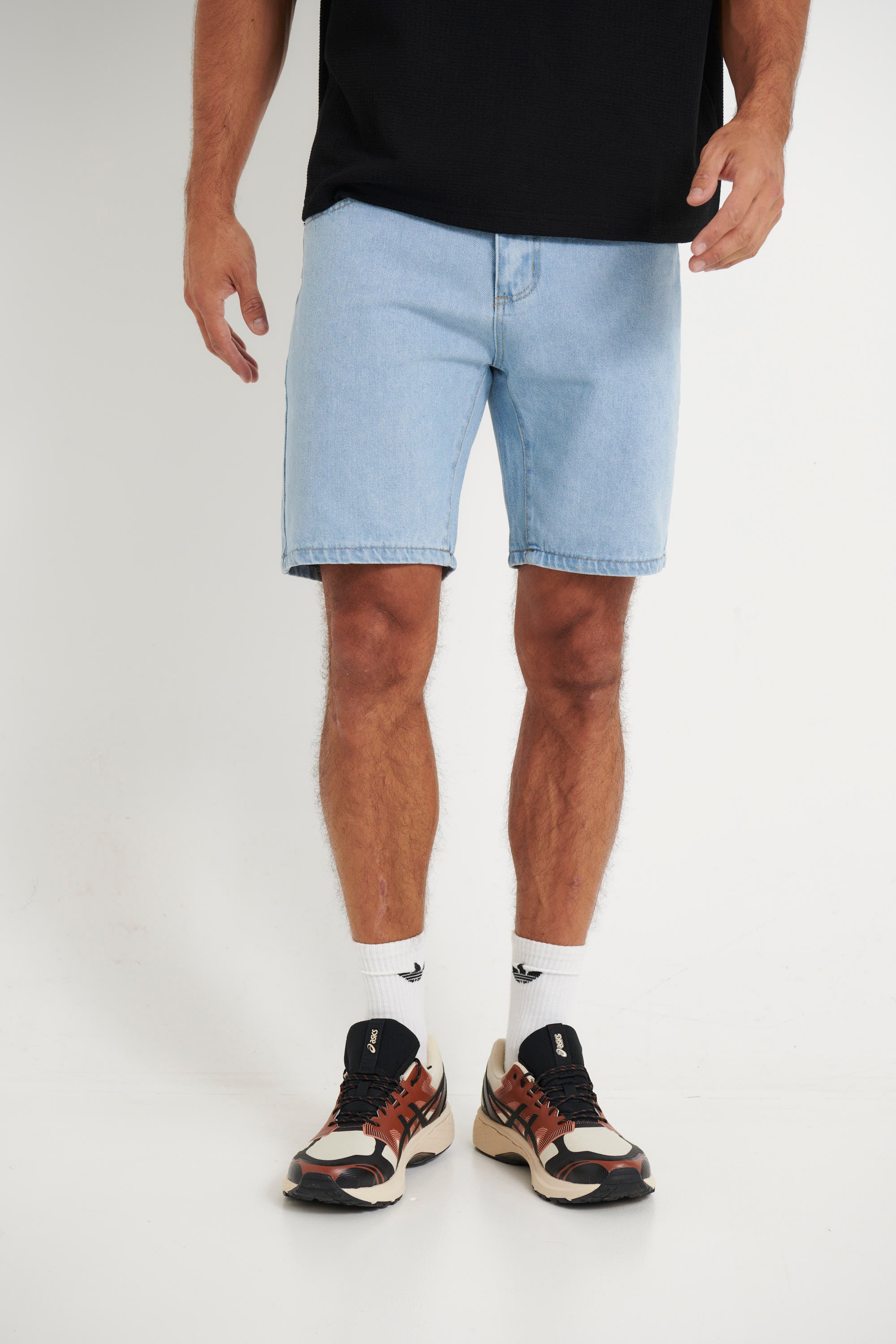 Andre Relaxed Denim Short Light