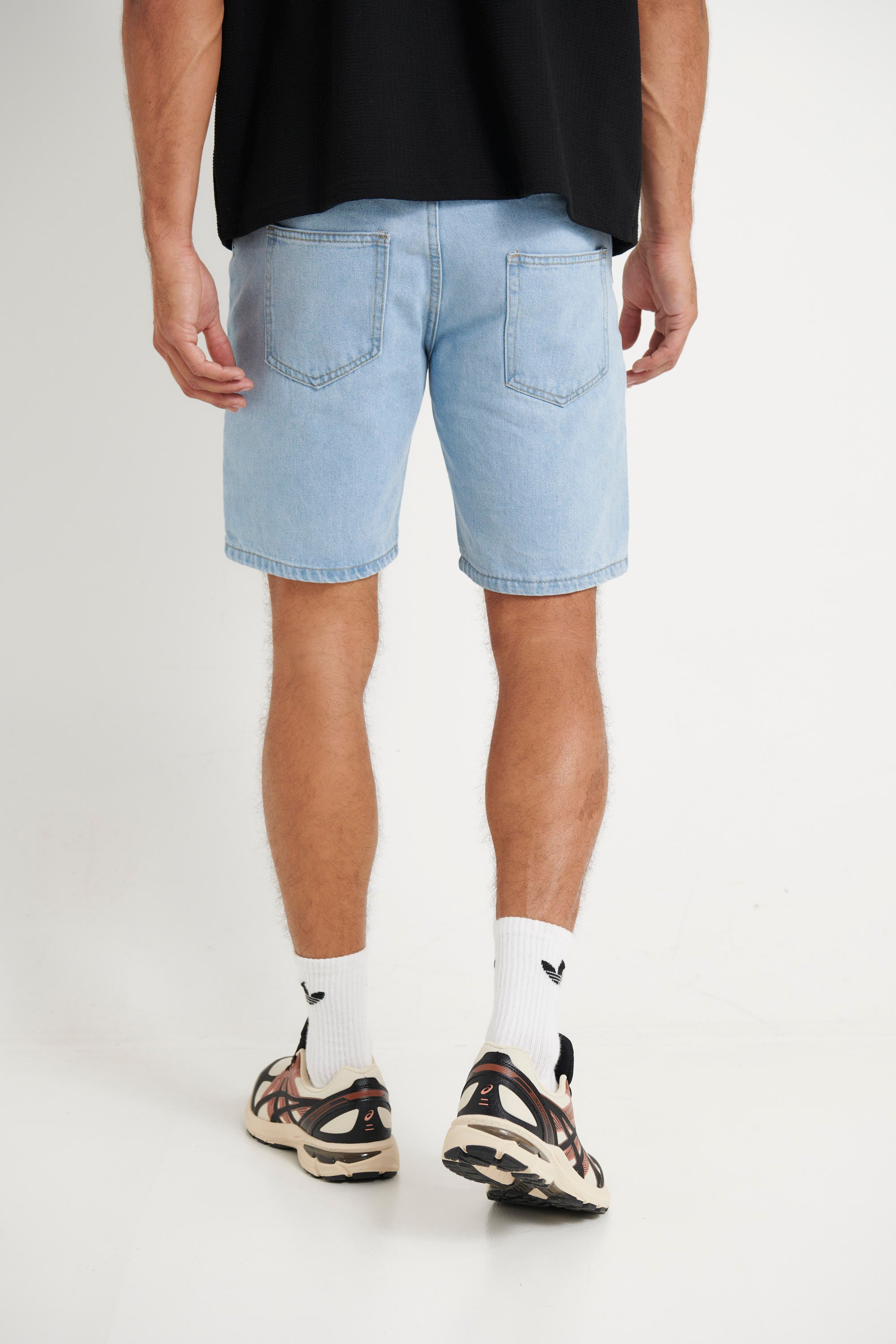 Andre Relaxed Denim Short Light
