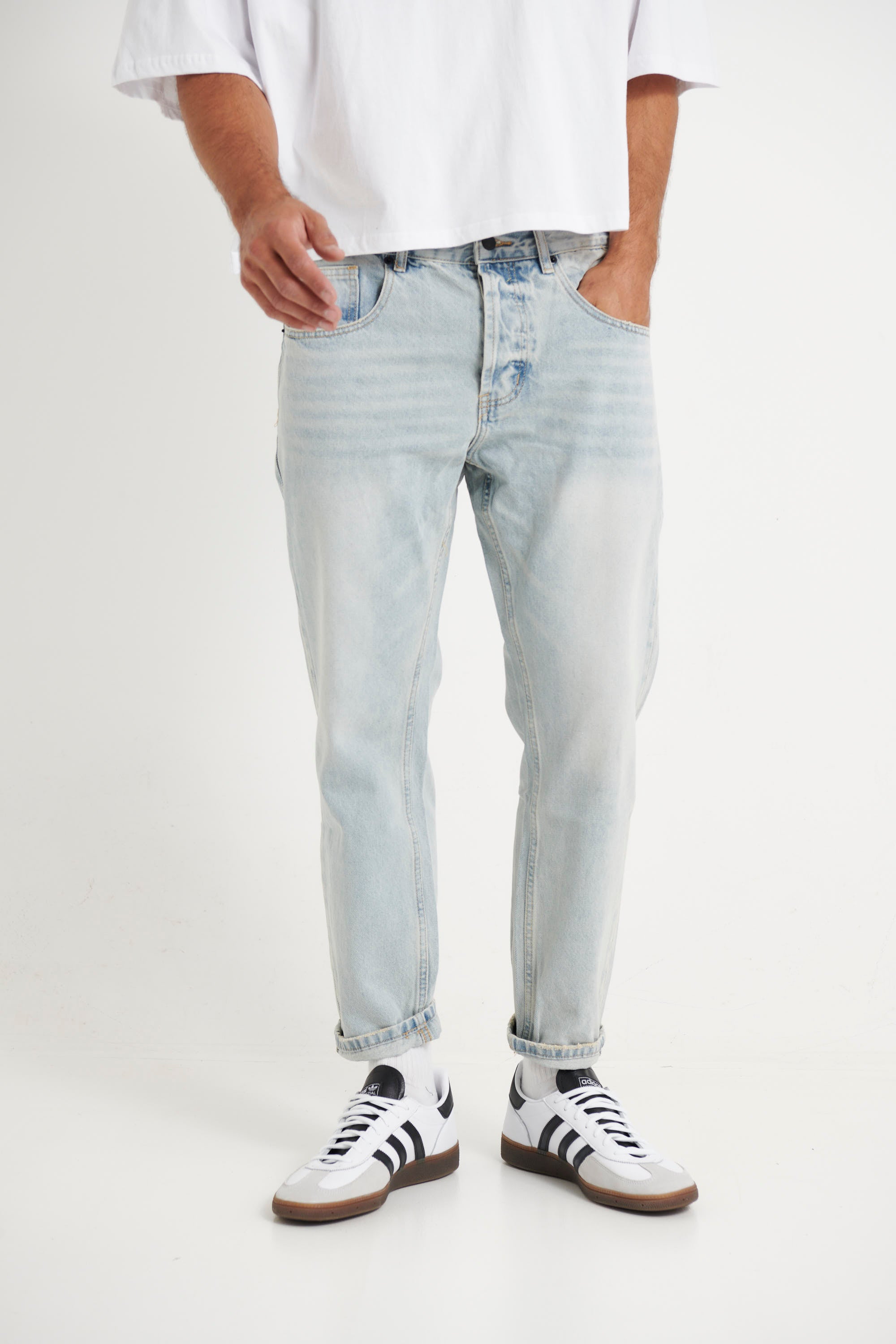 Miles Straight Denim Light Blue